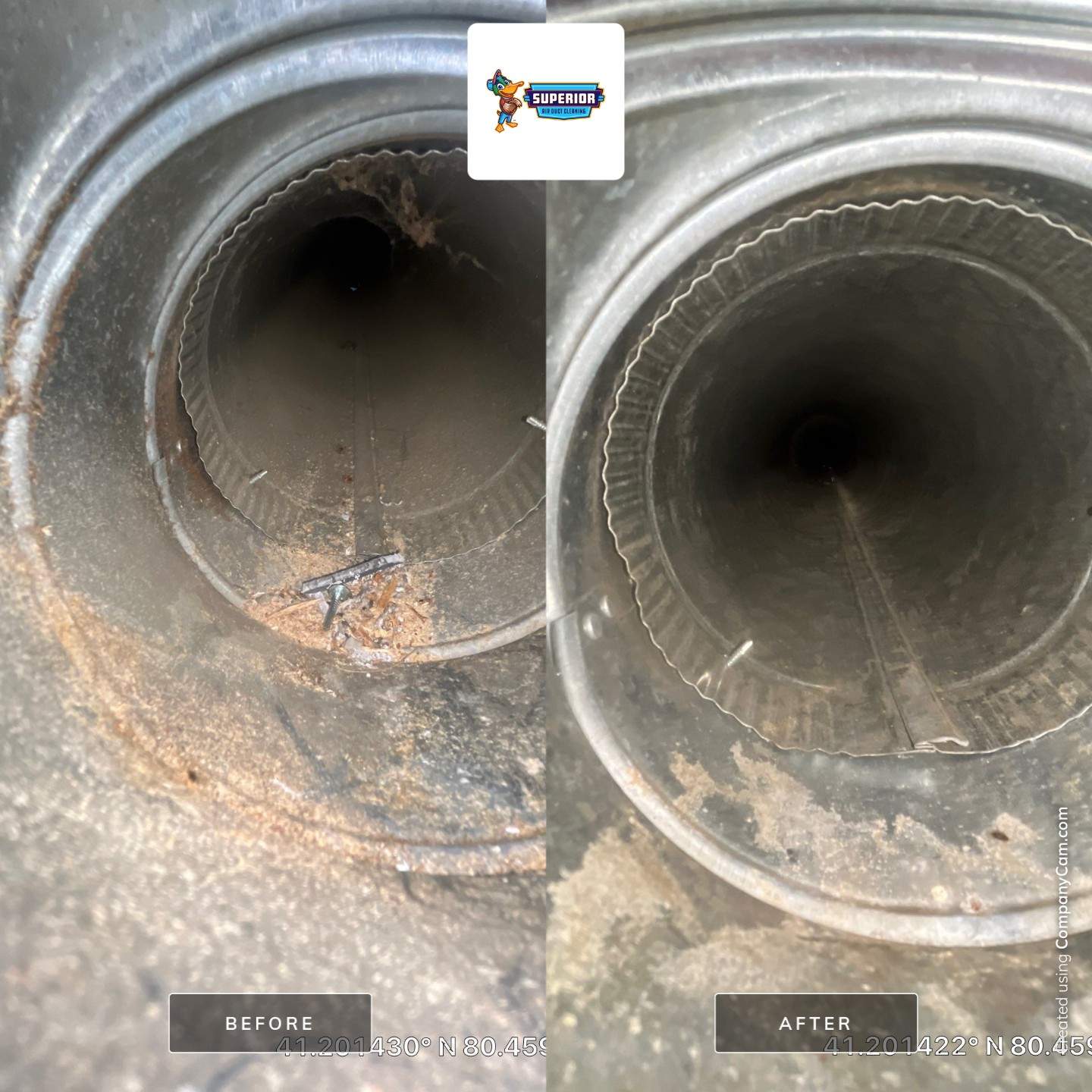 Air Duct Cleaning With a Vacuum Truck in Hermitage, PA by Superior Air Duct Cleaning