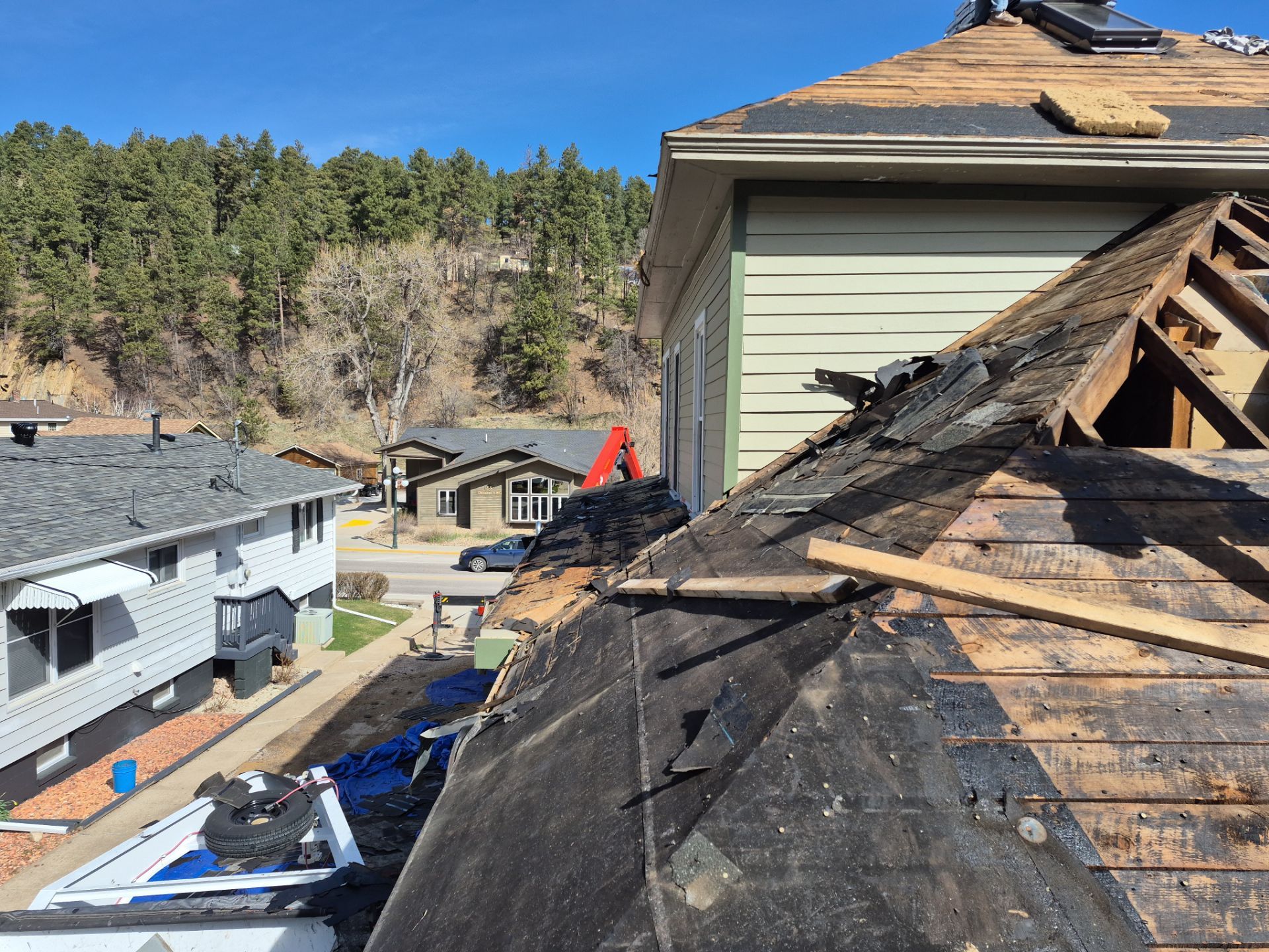Residential Roofing Installation using Malarkey Shingles in Deadwood, SD by Weather-Tite Exteriors LLC