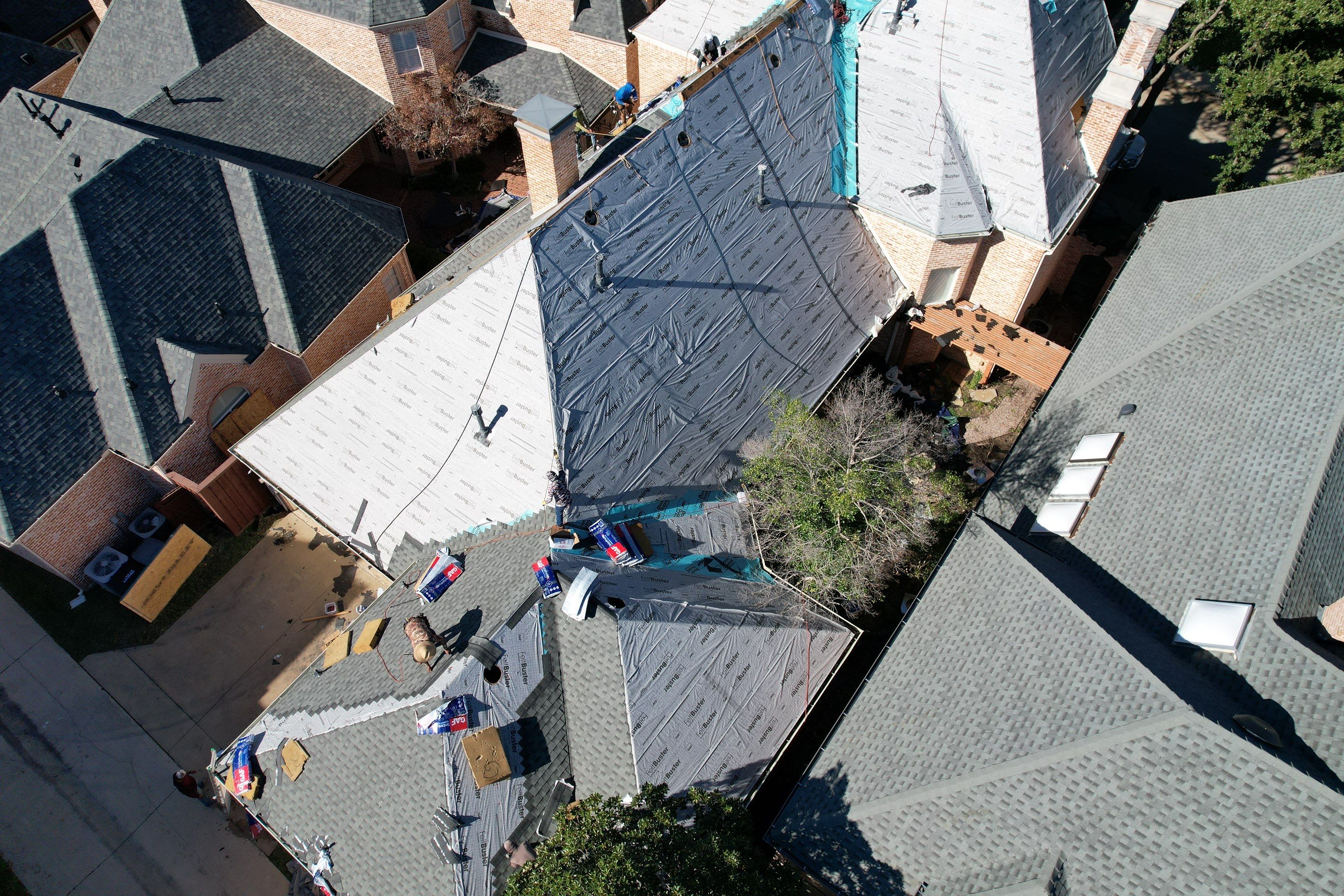 Project in Dallas by Zeus Exteriors