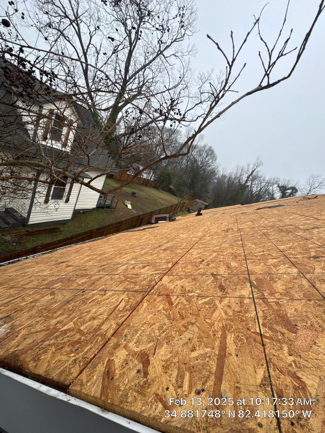 Landmark Shingle Roof Replacement and Decking Repair in Greenville by Roofers LLC