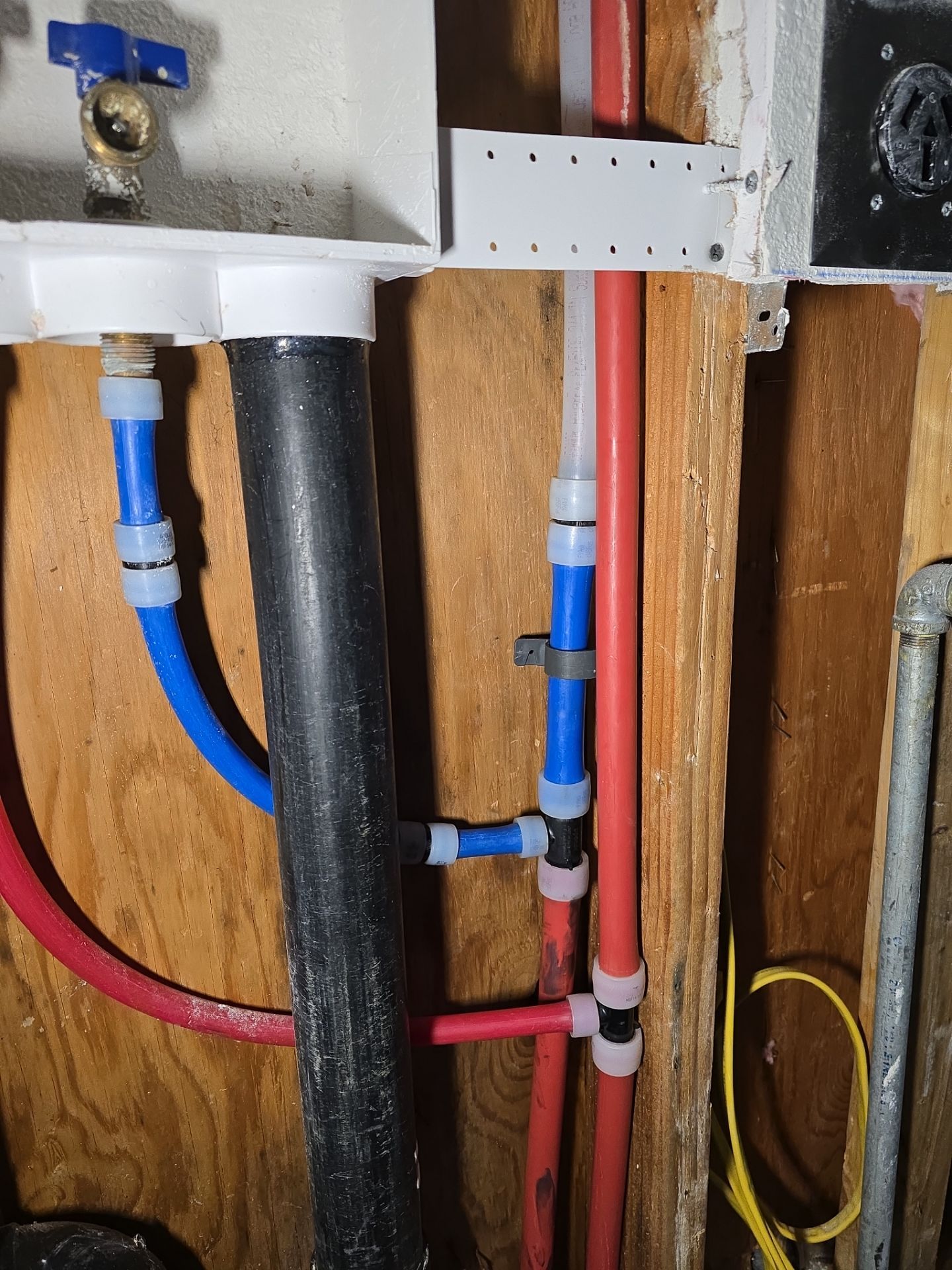 Hot & Cold Water Line Installation with Shut-Off Valves by Us Plumbing