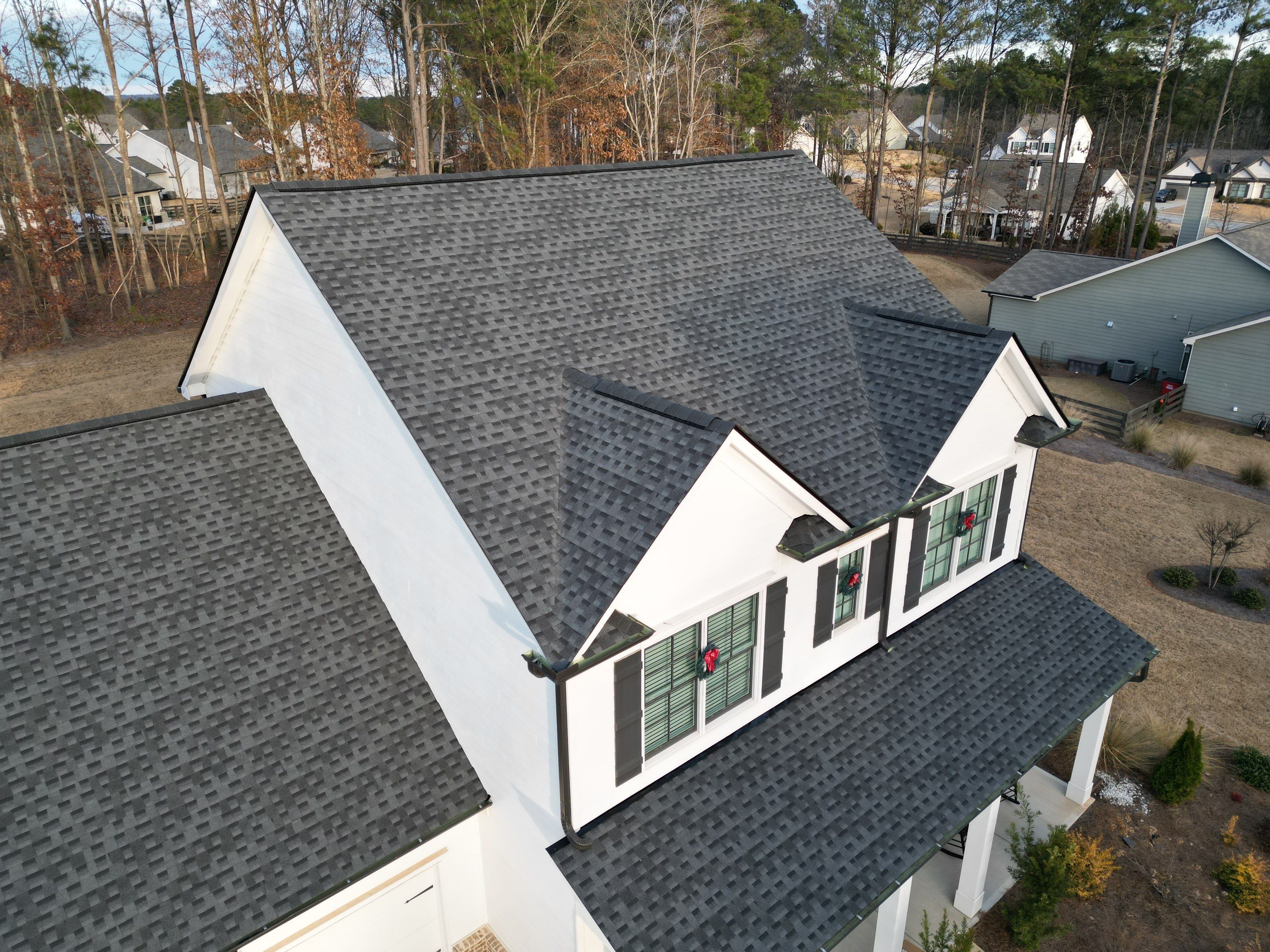 Wind damamge by Deerfield Roofing LLC