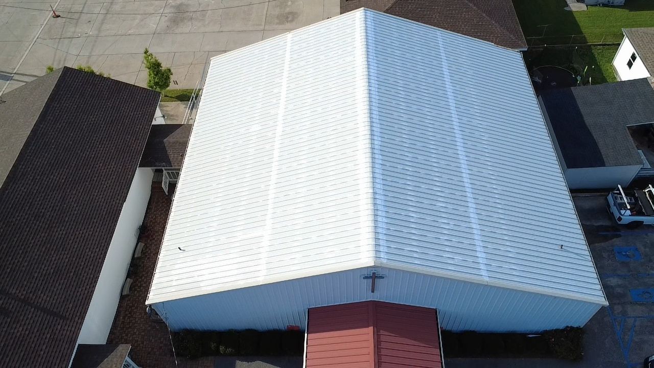 Metal Roof Coating in Harvey by HDS Contractors