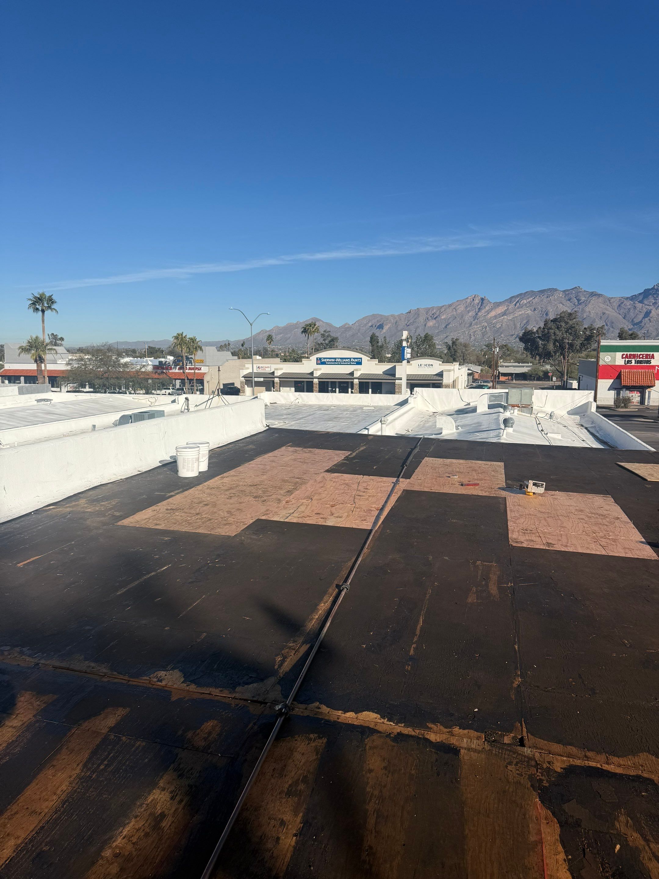 Project in Tucson by West Coast Roofing AZ