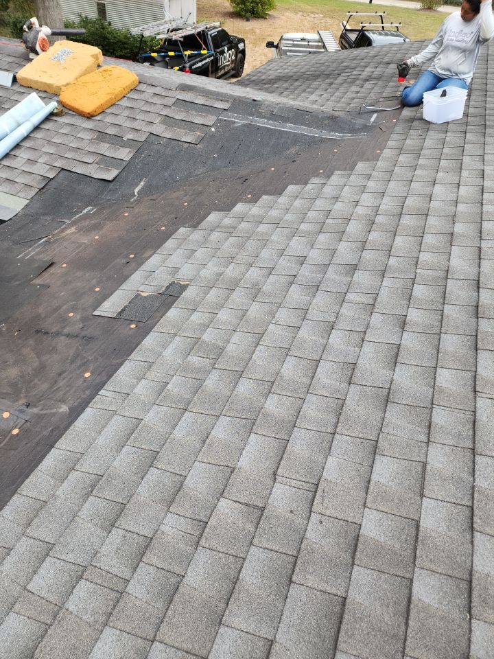Residential Roofing Repair using Ashphalt Shingles by Indigo State Roofing