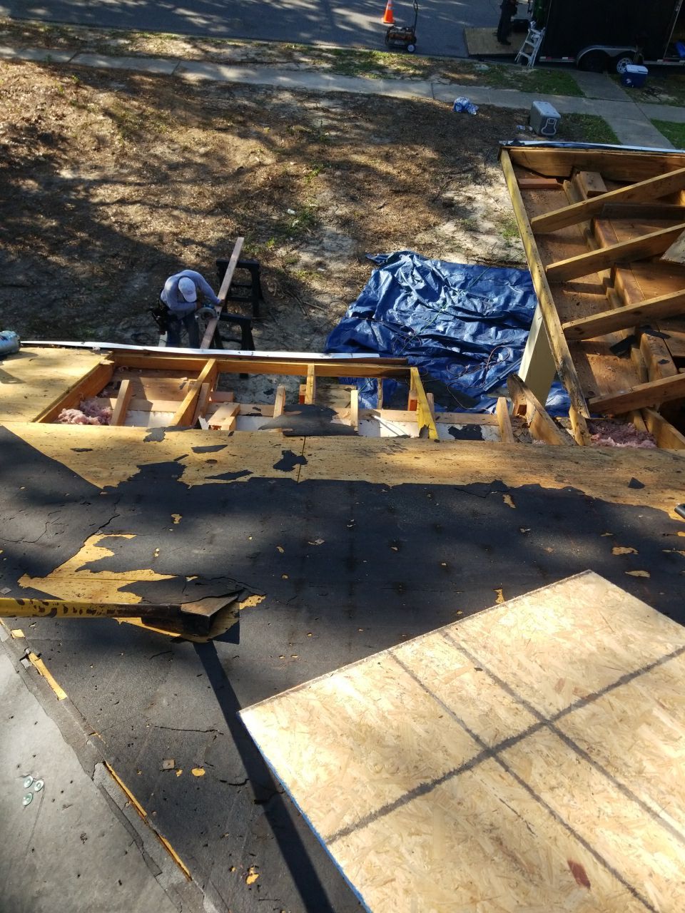 Residential Roofing Installation using Roof Replacement by American Roofing & Construction LLC