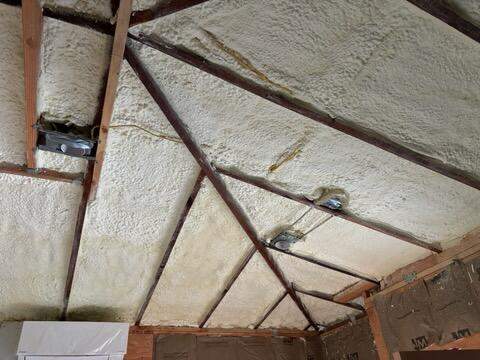 Spray Foam Project in Long Beach by Insulation Labs