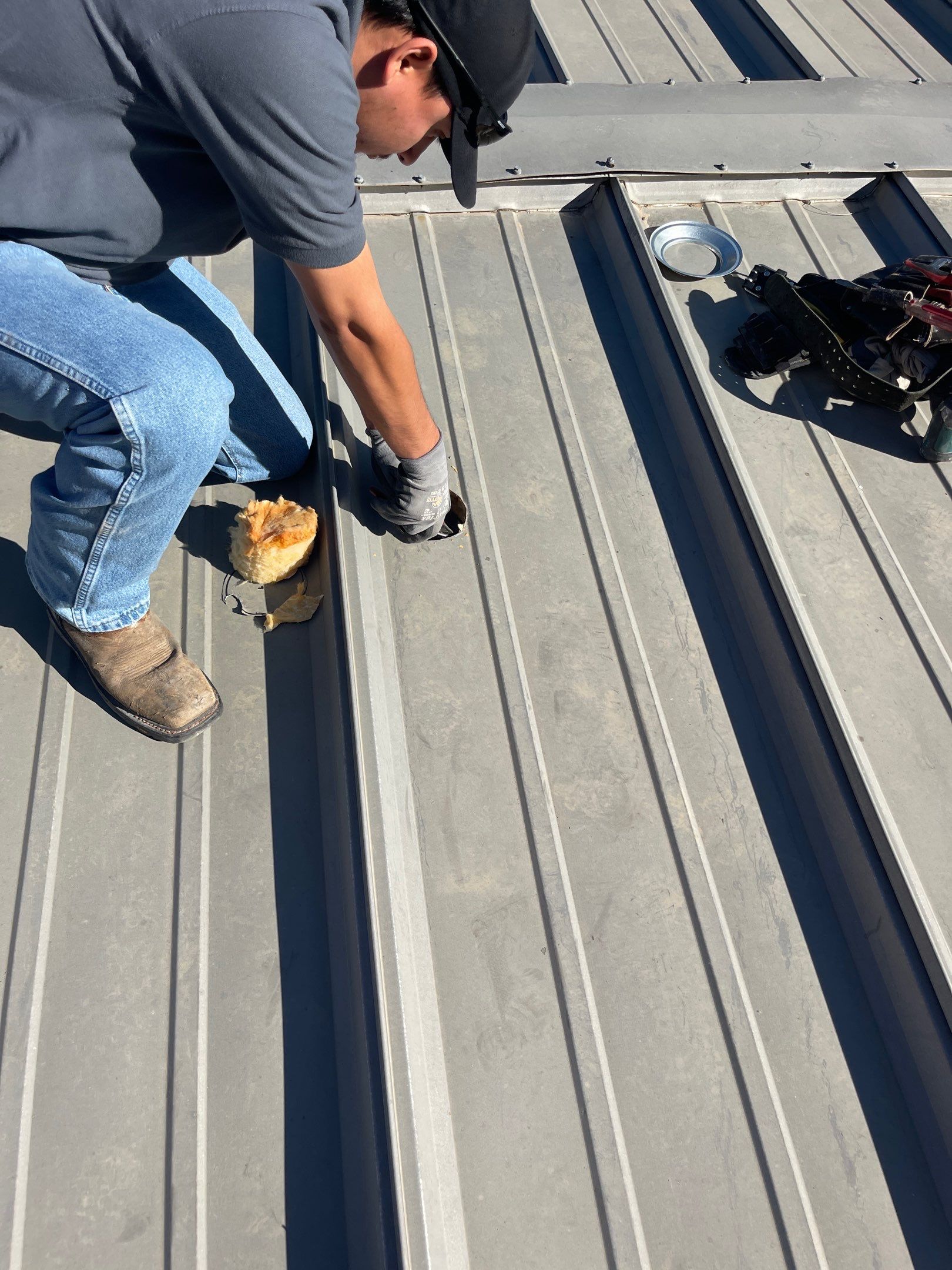 Metal Roof Flashing for Heater Vents by Roof Experts