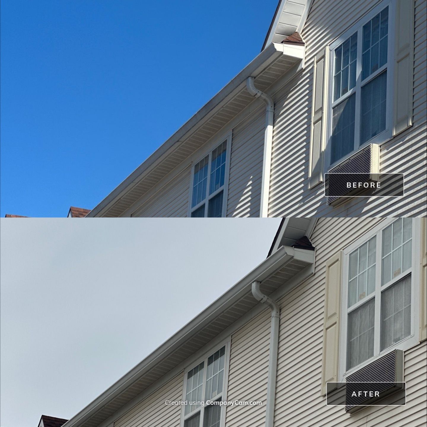 Extended Stay America West Dundee Building Wash by Simmons Power & Soft Washing