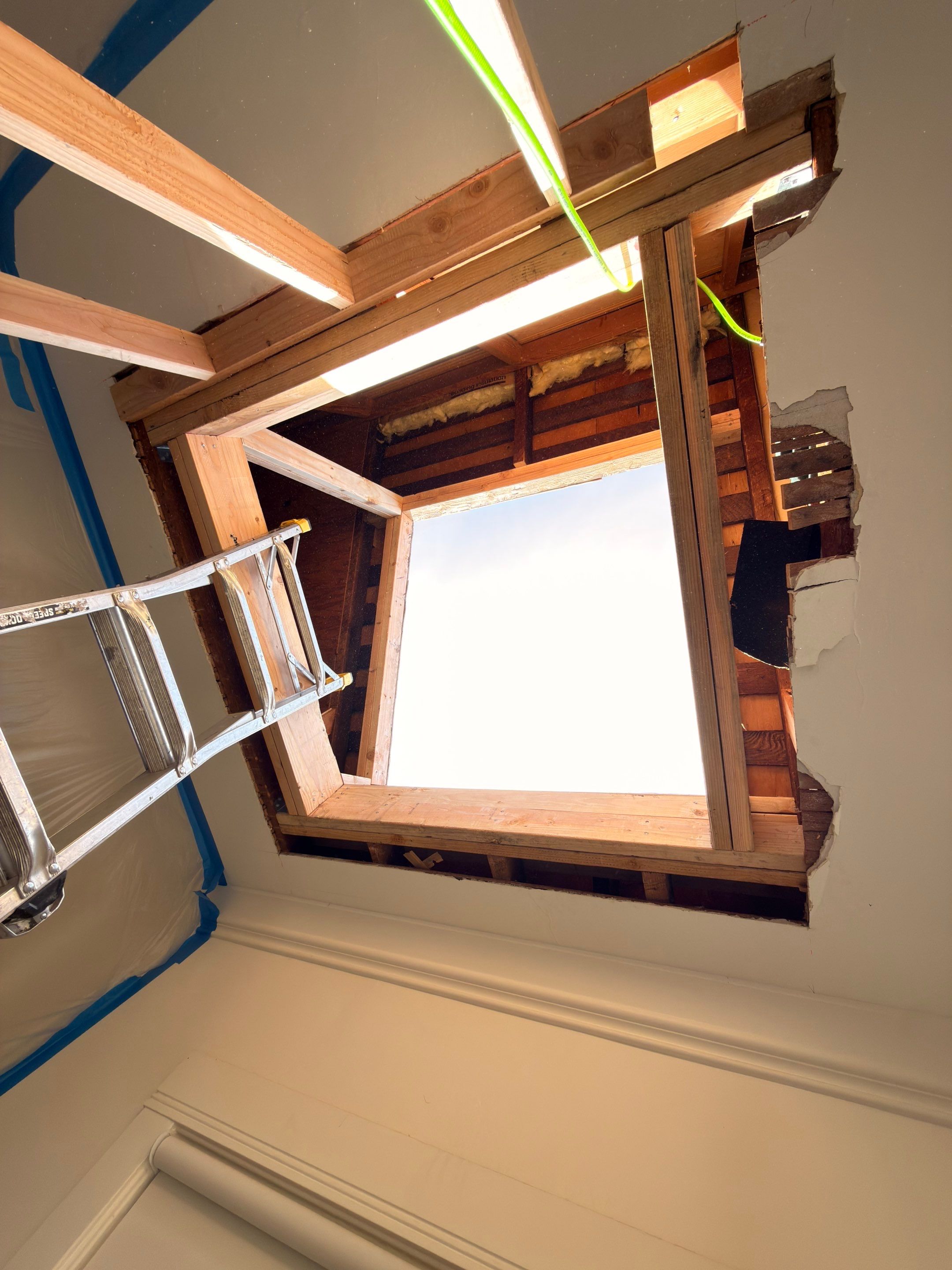 Velux Skylight Install by Anza Builders, Inc. 