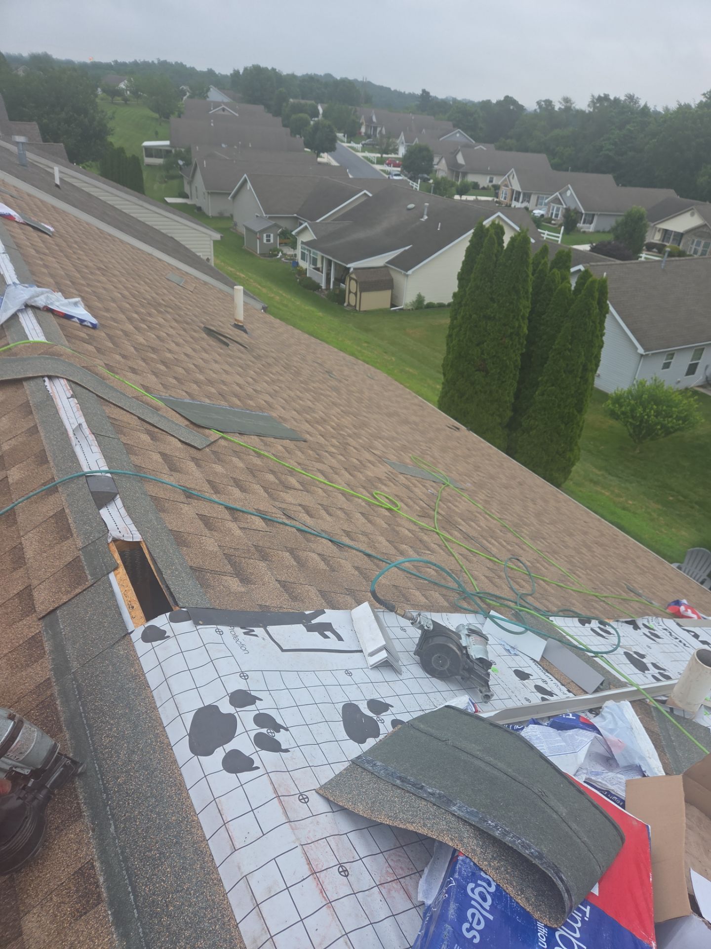 Gaf / Hdz Roof Installation- Shakewood by Teflon Roofing