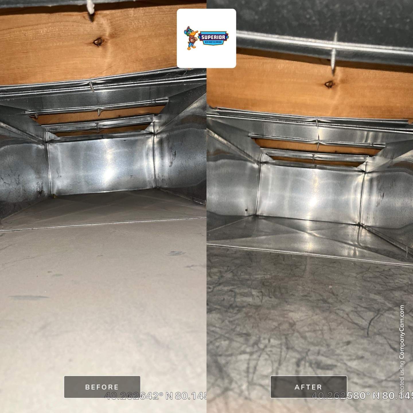 Air Duct Cleaning With a Vacuum Truck in Canonsburg, PA by Superior Air Duct Cleaning