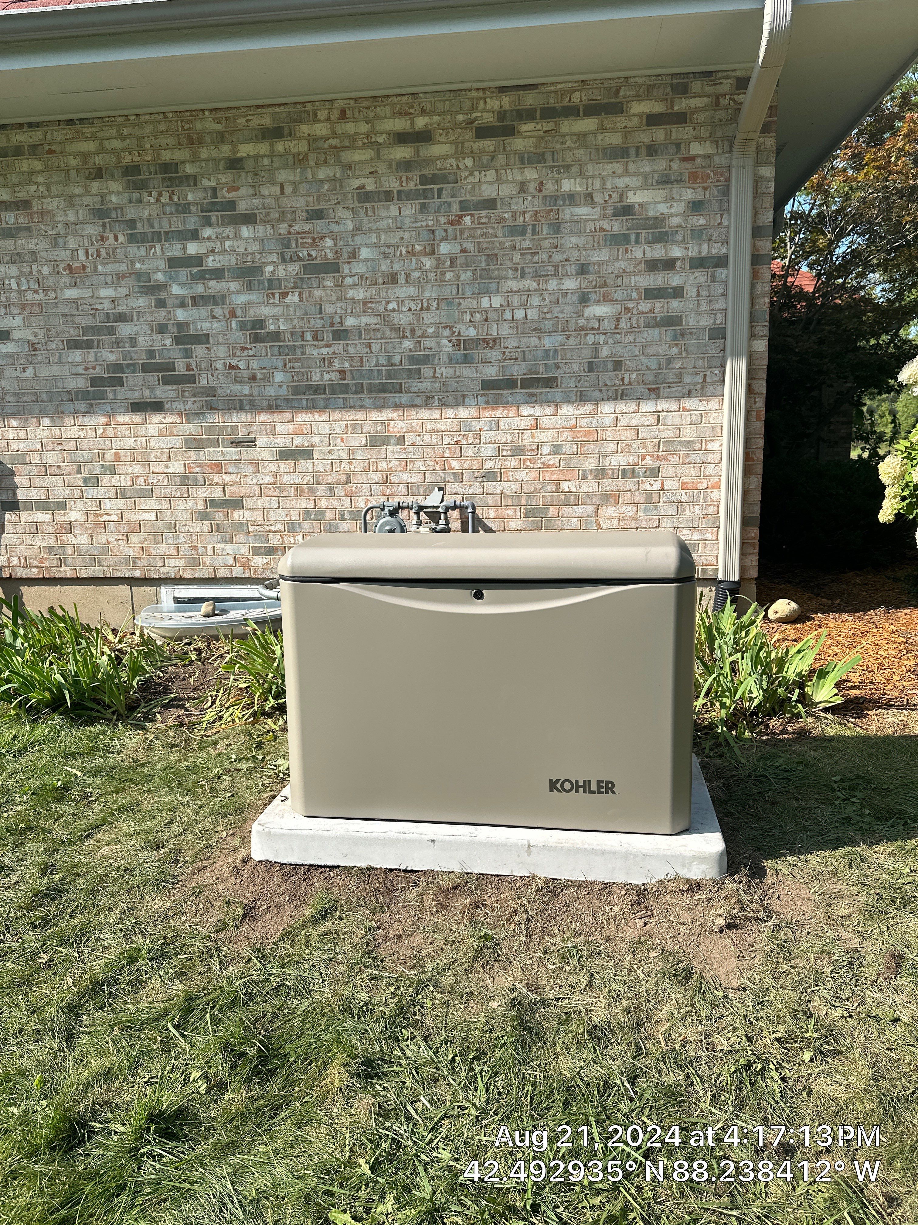 KOHLER Generator Installation by GSHA Services LTD