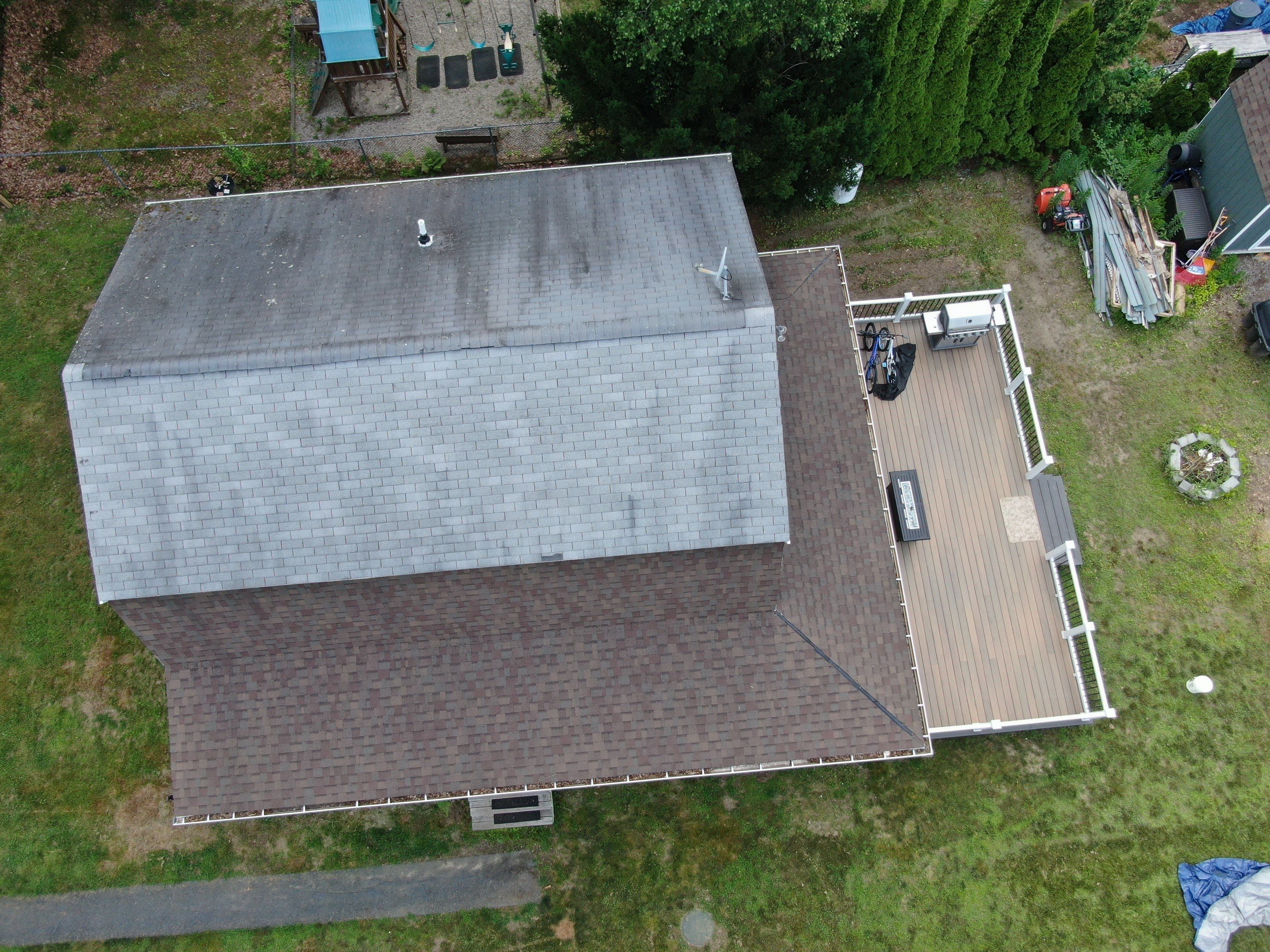 Full Roof Replacement & Farmers Porch Restoration – Asphalt + Standing Seam Metal by Mighty Dog Roofing of Greater Middlesex County