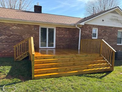 Wood Deck using Wood Sealant