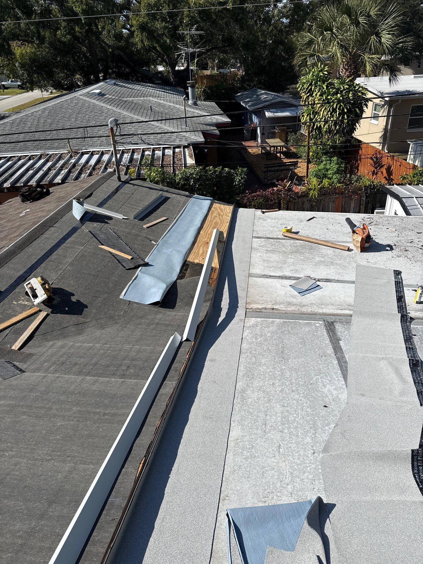 Project in St. Petersburg 33710 by Mitchell Roofing Company LLC 