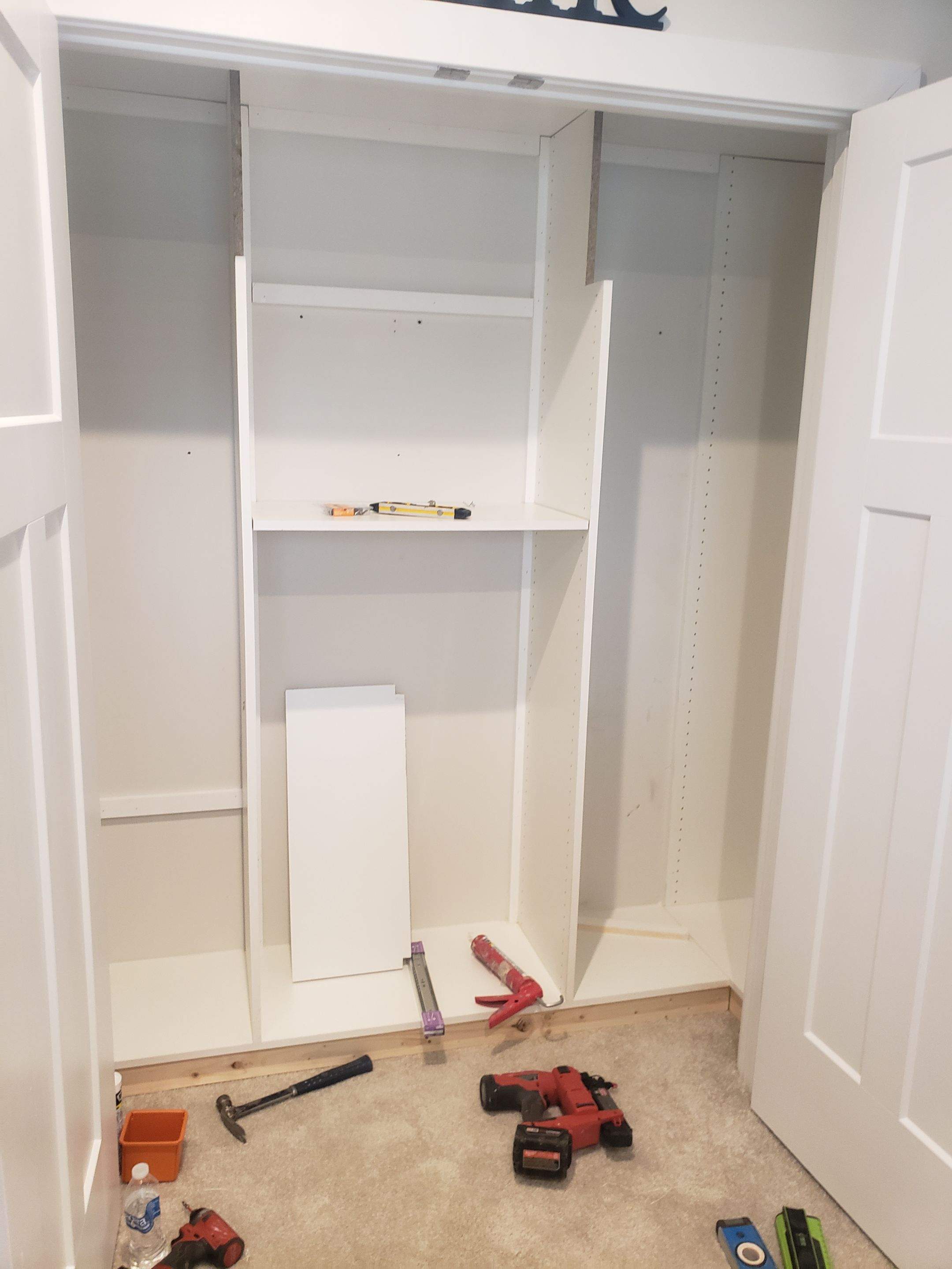 Custom Closet Build Out by A Step Above Handy LLC 
