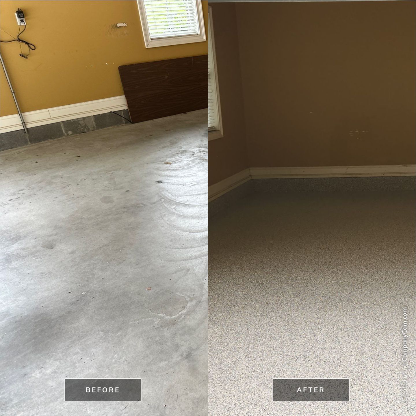 Garage Install using Mushroom by Elite Floor Solutions