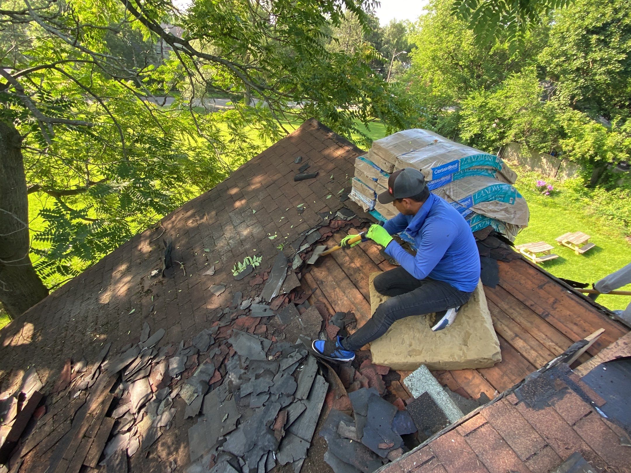 Roof Replacement using CertainTeed Landmark by 180 Contractors