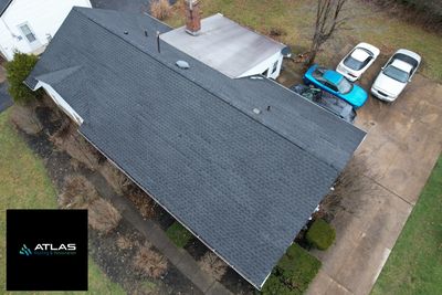 Storm Restoration in Beachwood OH - Roof Replacement using GAF HDZ Charcoal