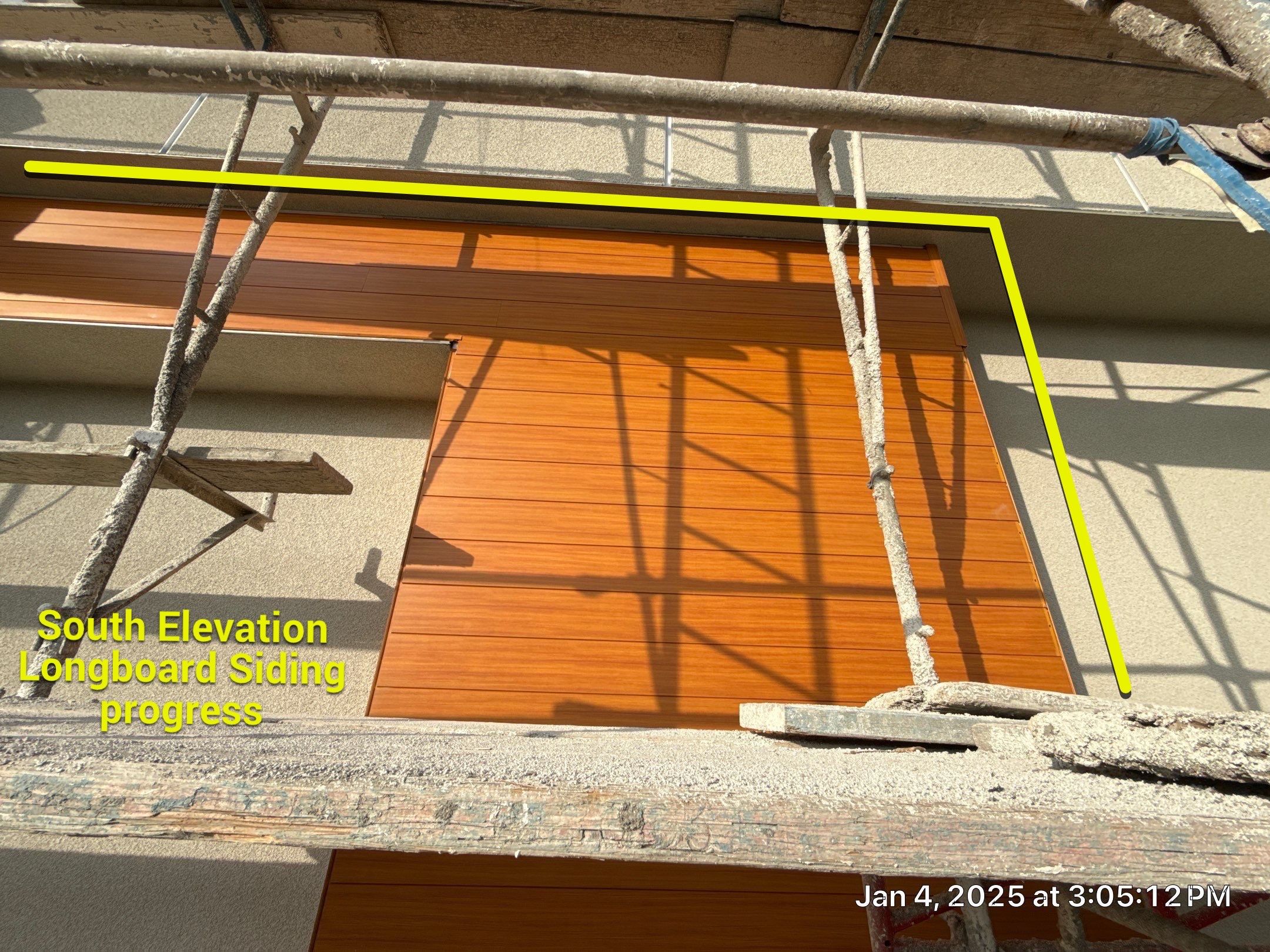 Long board V-Grove  by New Era Siding Inc 