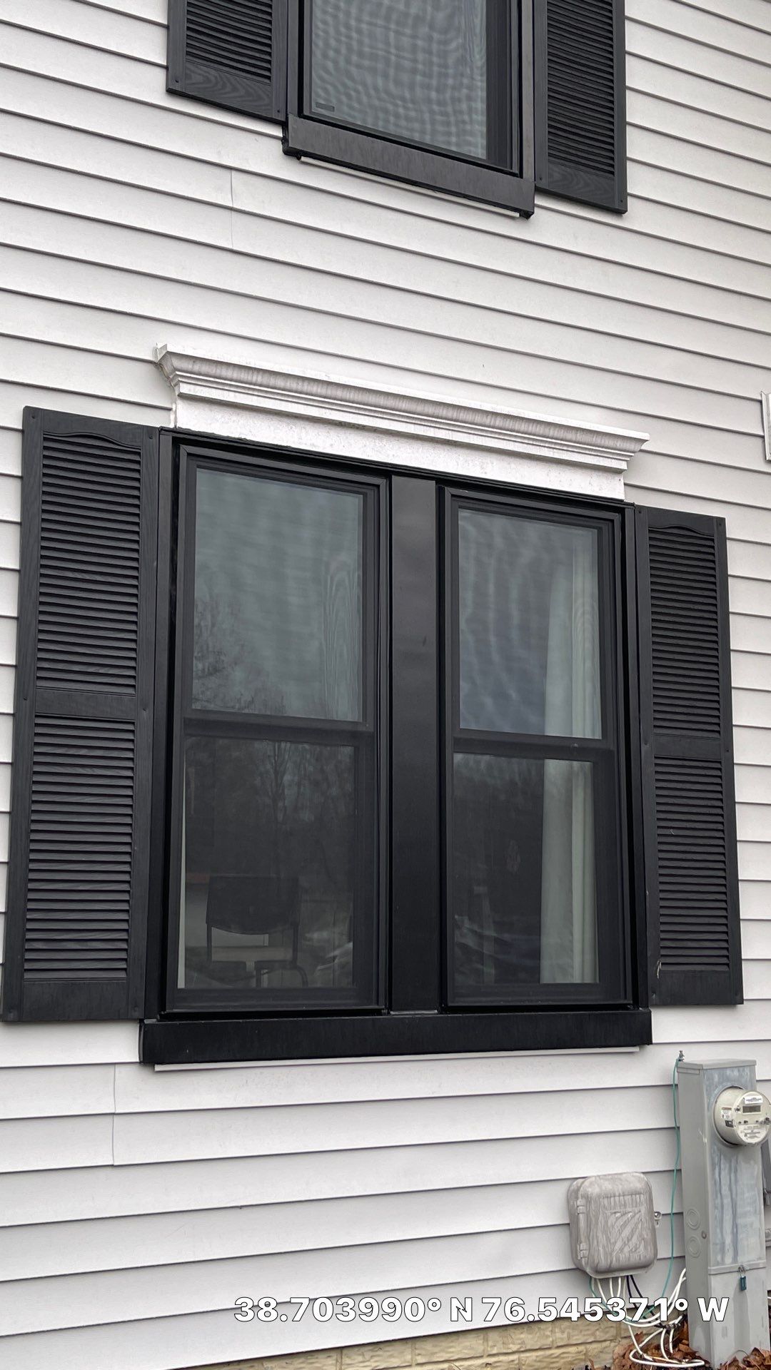 Black inside and black outside PROVIA windows by Window Depot of Annapolis