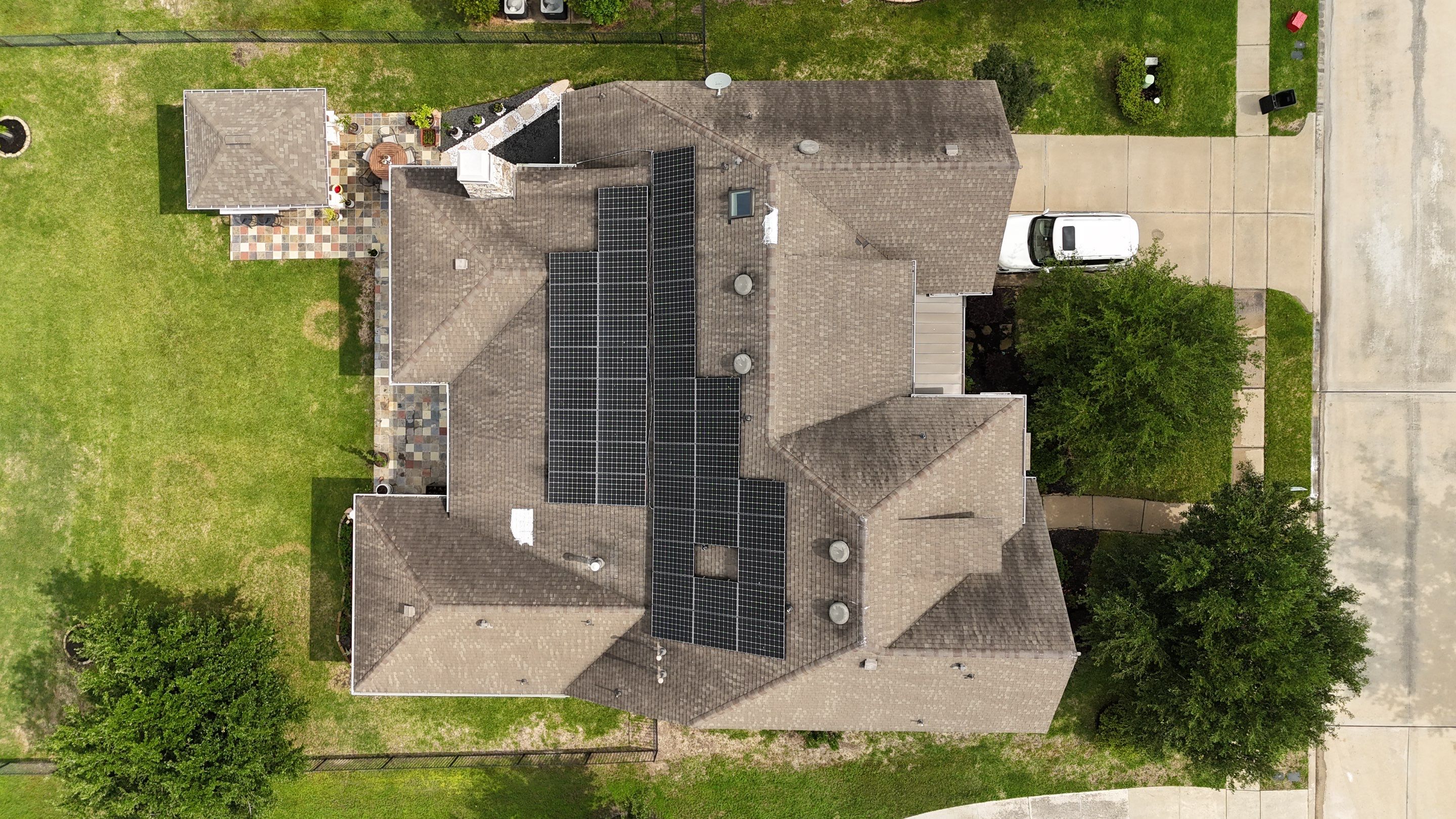 Residential Roofing Installation using IKO Dynasty by Core Four Roofing