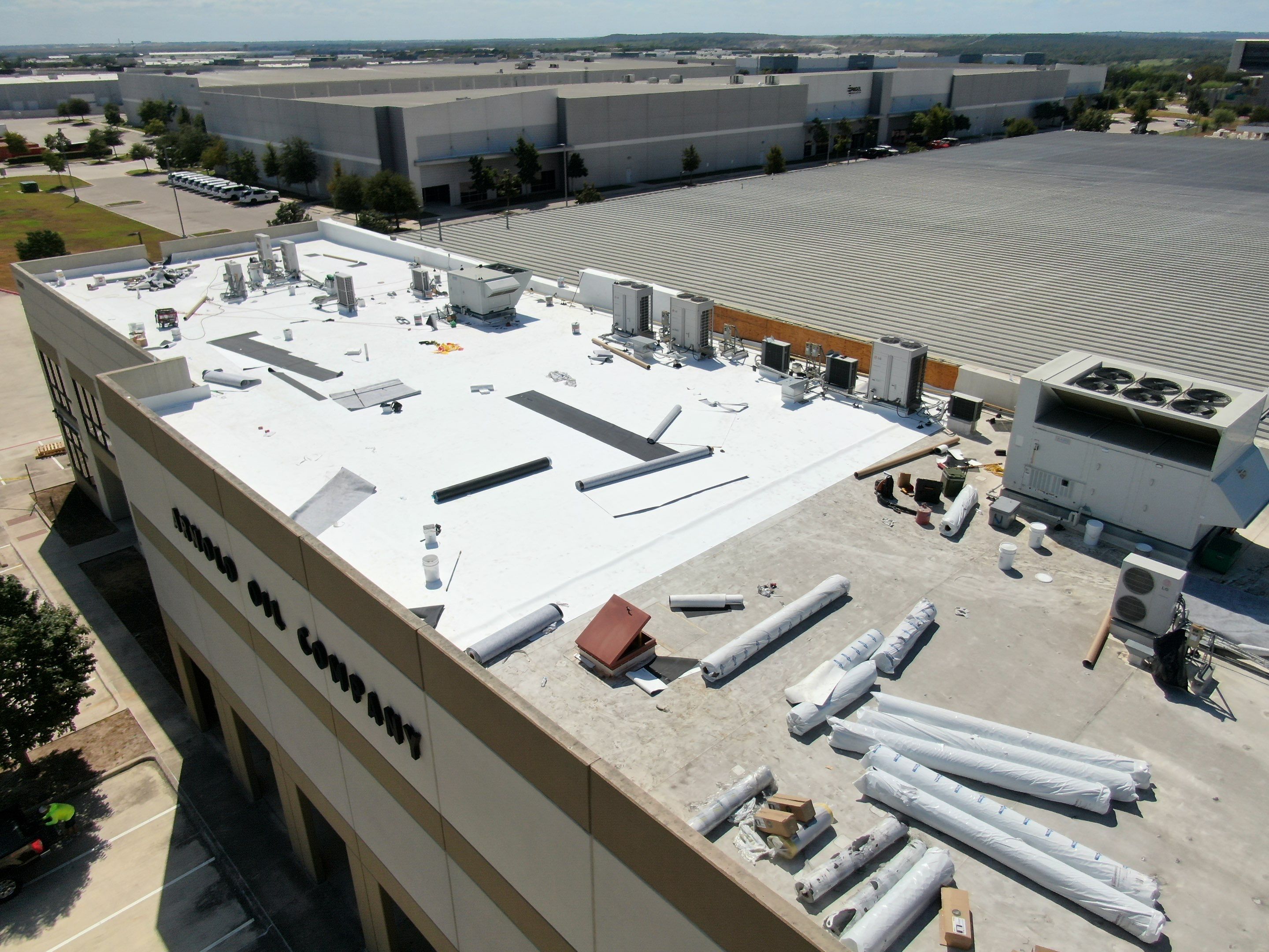 Commercial TPO Project - Austin Texas by Hartland Roofing & Construction
