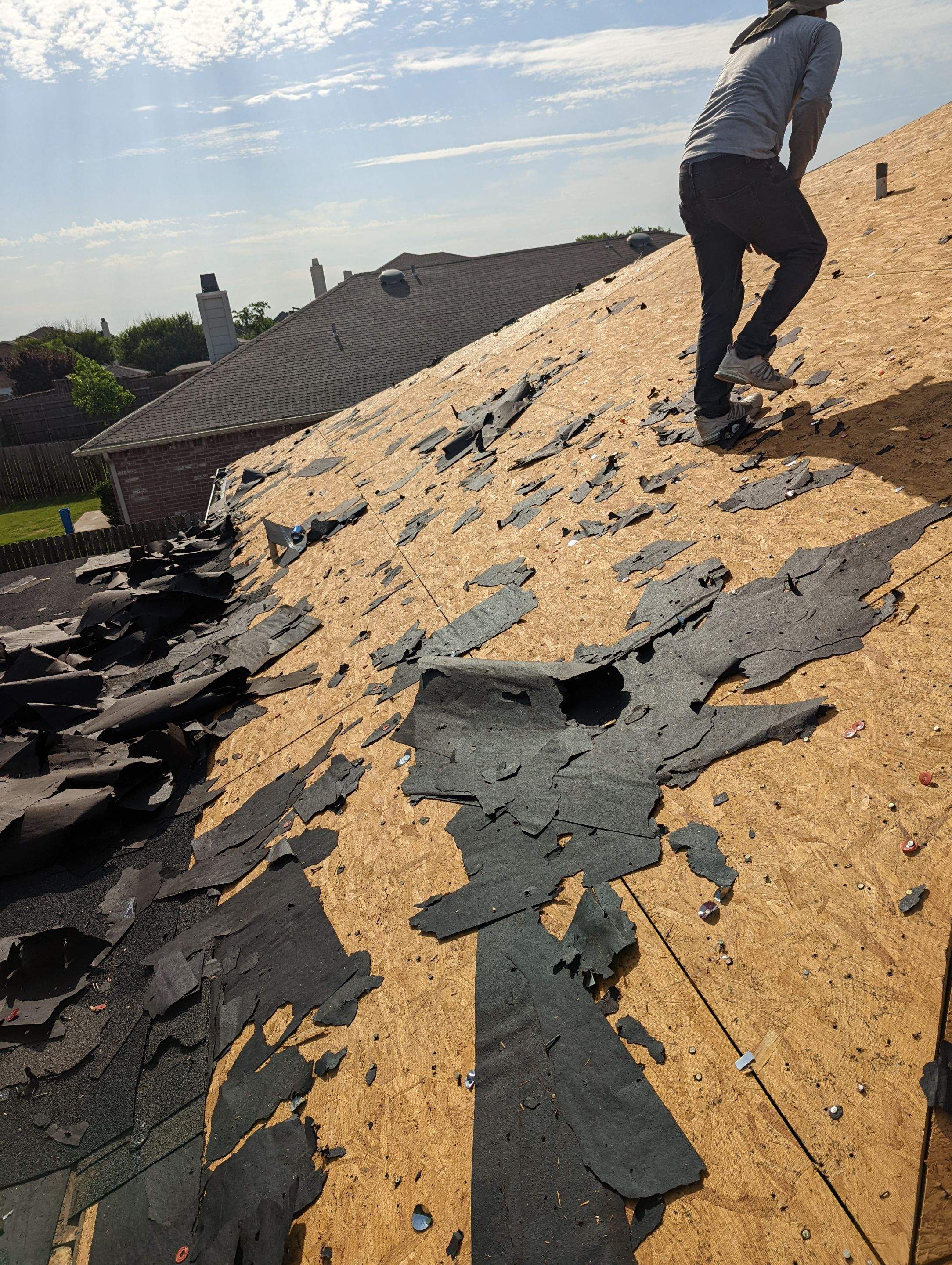 Residential Roof Replacement in Little Elm using GAF shingles by Elite Roofing LLC