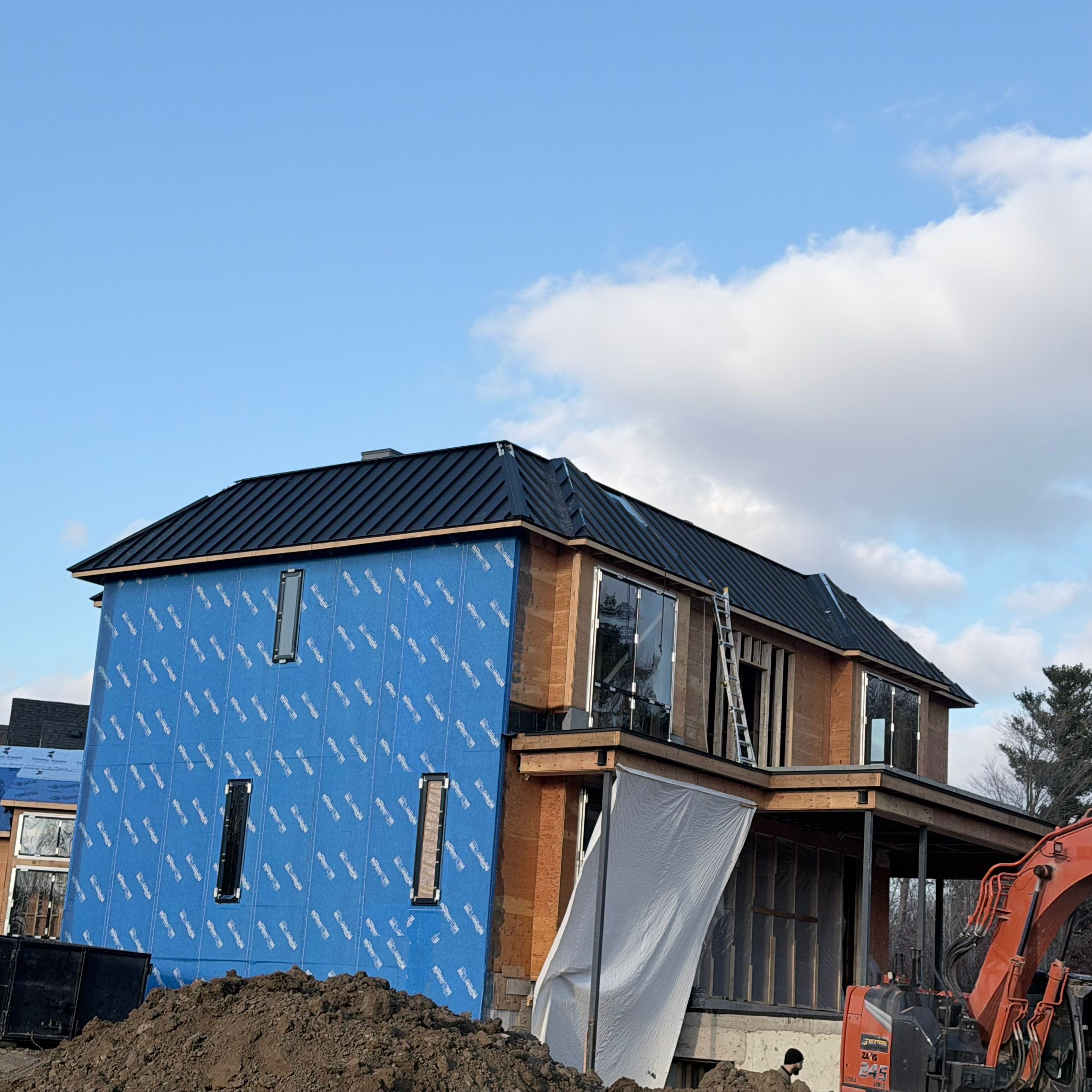 Standing Seam Metal Roofing using 16" Standing Seam Panels by Jay Carter Roofing & Sheet Metal