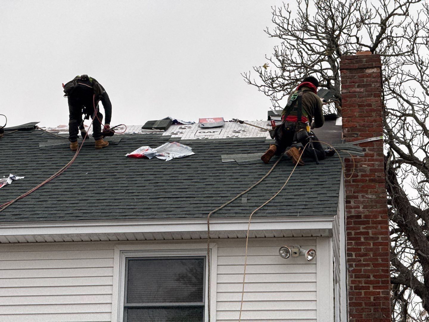 GAF Timberline® HDZ™ Roof Replacement – Hunter Green | Family Farm in Haverhill, MA by Sensible Home Solutions
