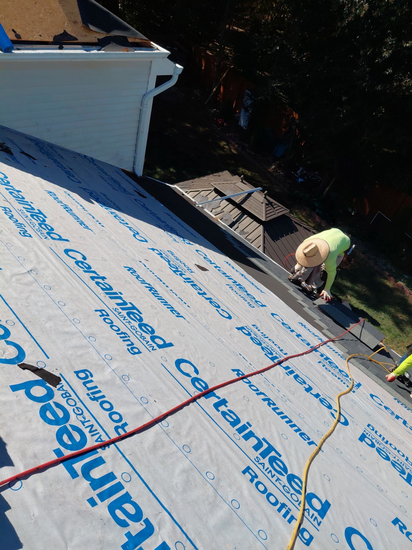 Gainesville: Residential Roof Replacement with CertainTeed Landmark in Moire Black  by RM Banning, Inc.