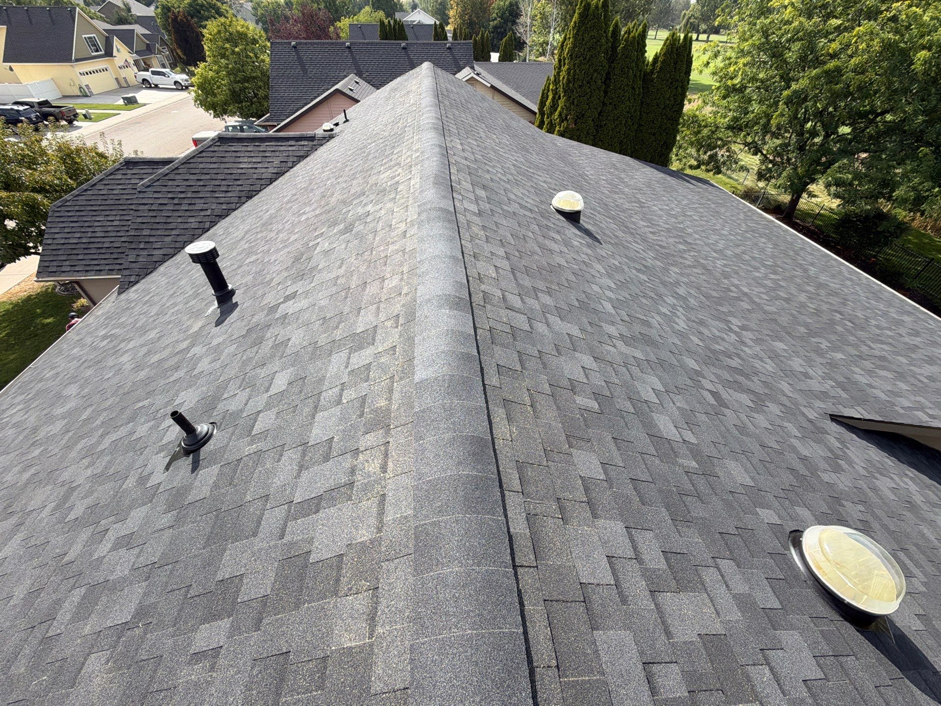 Residential Architectural Shingle Roof Replacement in Boise Idaho by Olive Roofing
