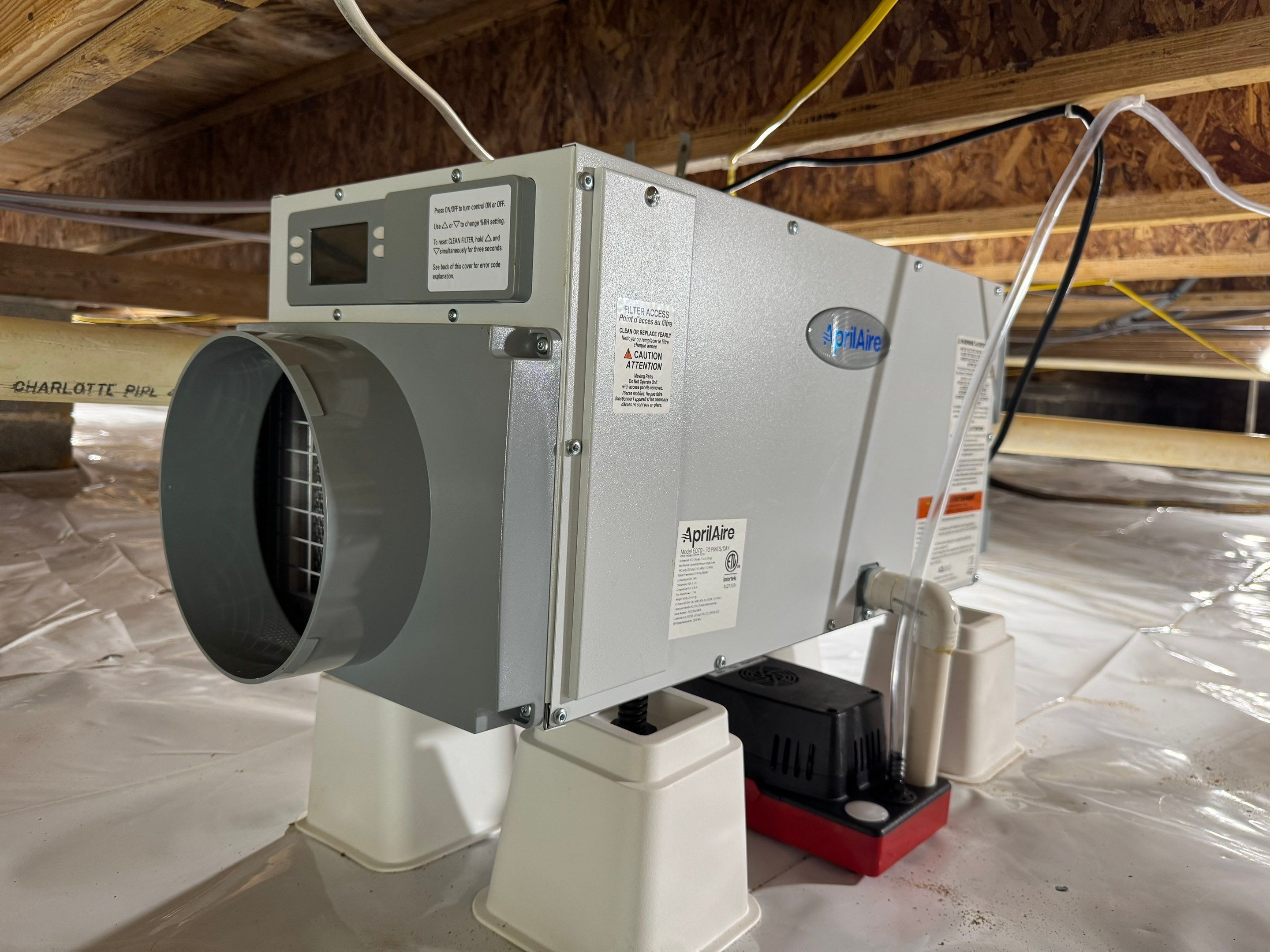 Project in Suffolk by Patriot Crawl Space Repairs