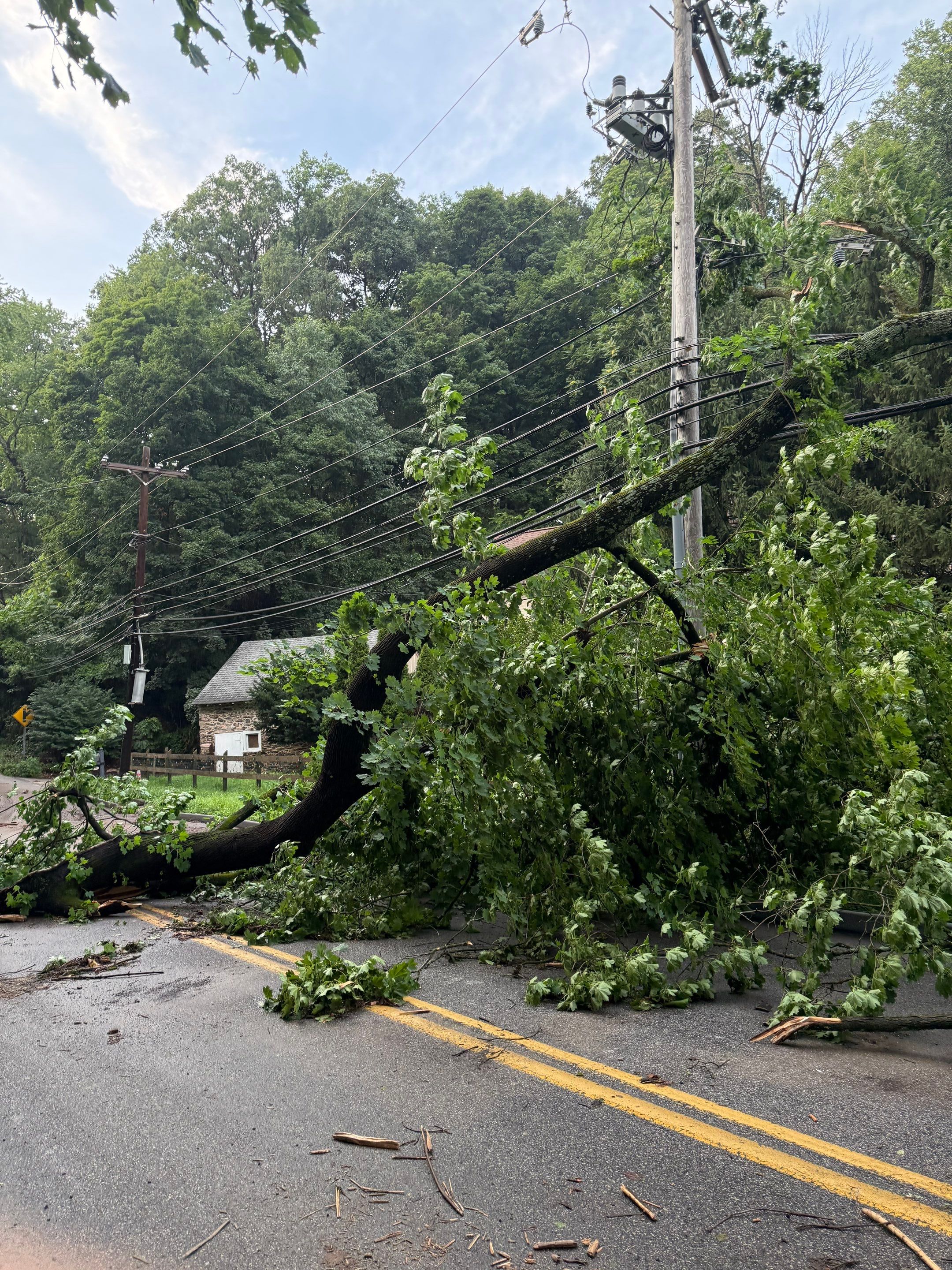Wind & Storm Damage Claim in Gladwyne by FLAPA & KeyStone