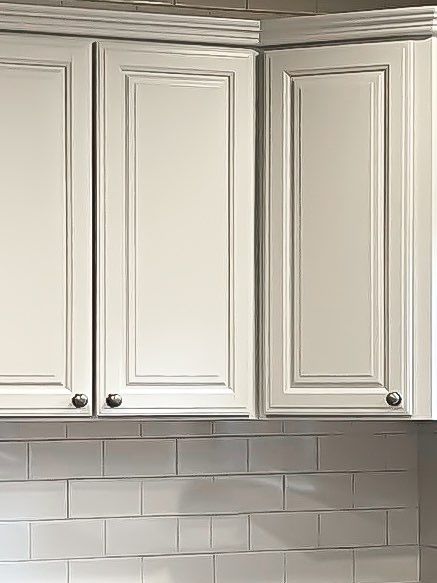 Kitchen Cabinet Painting using Milesi 2k by Trendy Walls Inc.