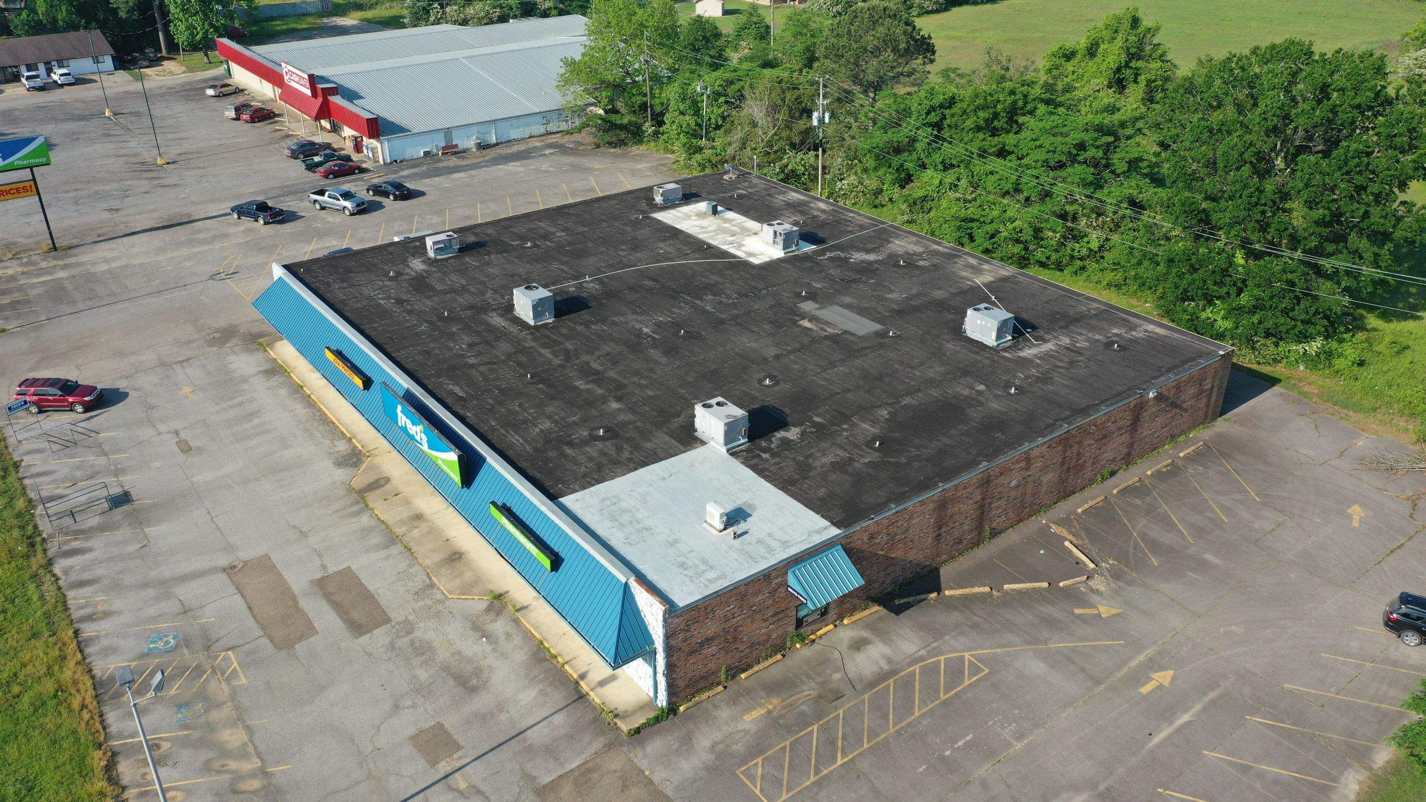 Commercial Roofing Installation using 50 mil PVC by Hostetler Roofing