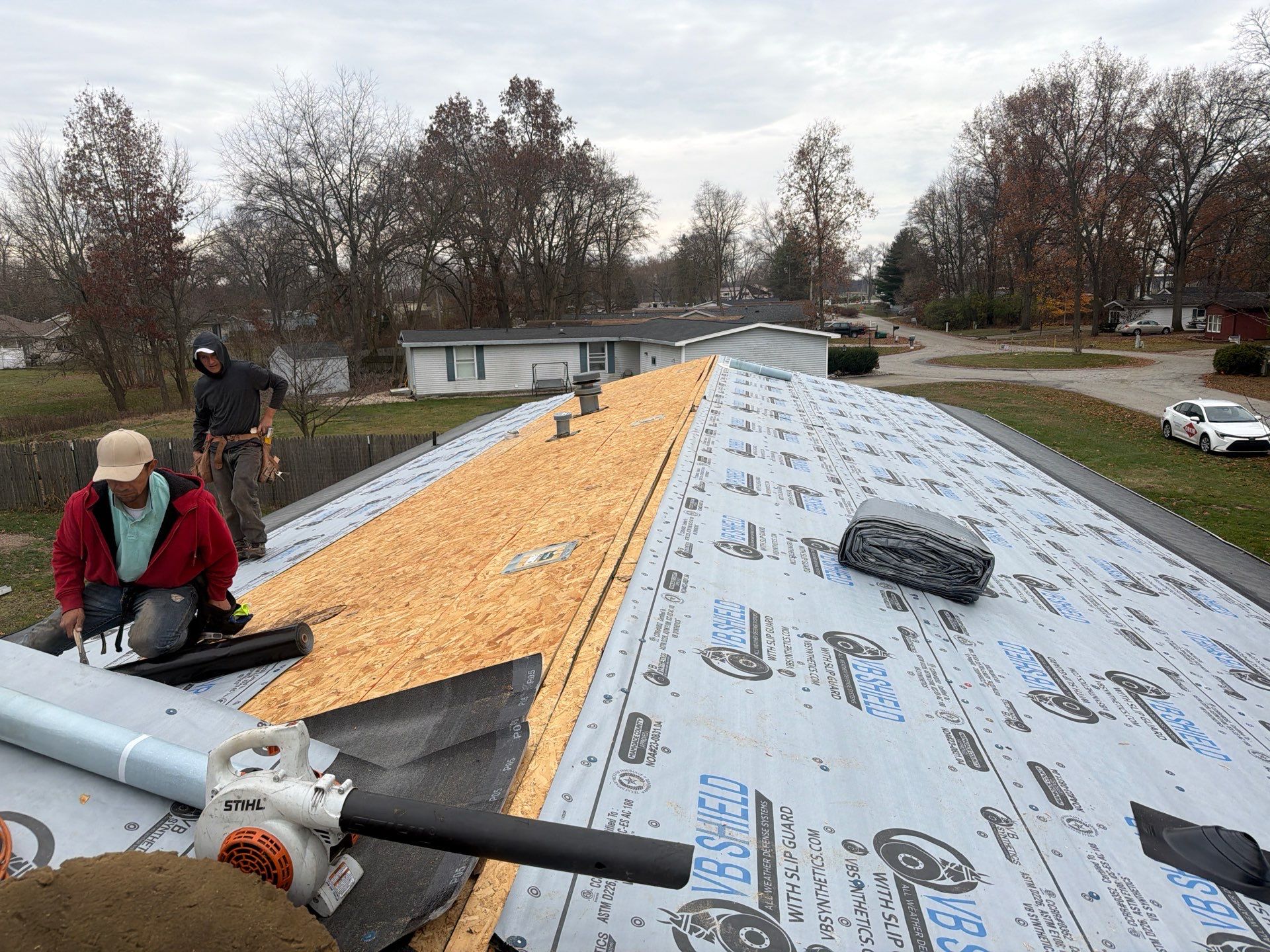 Project in Elkhart by Better Way Roofing LLC