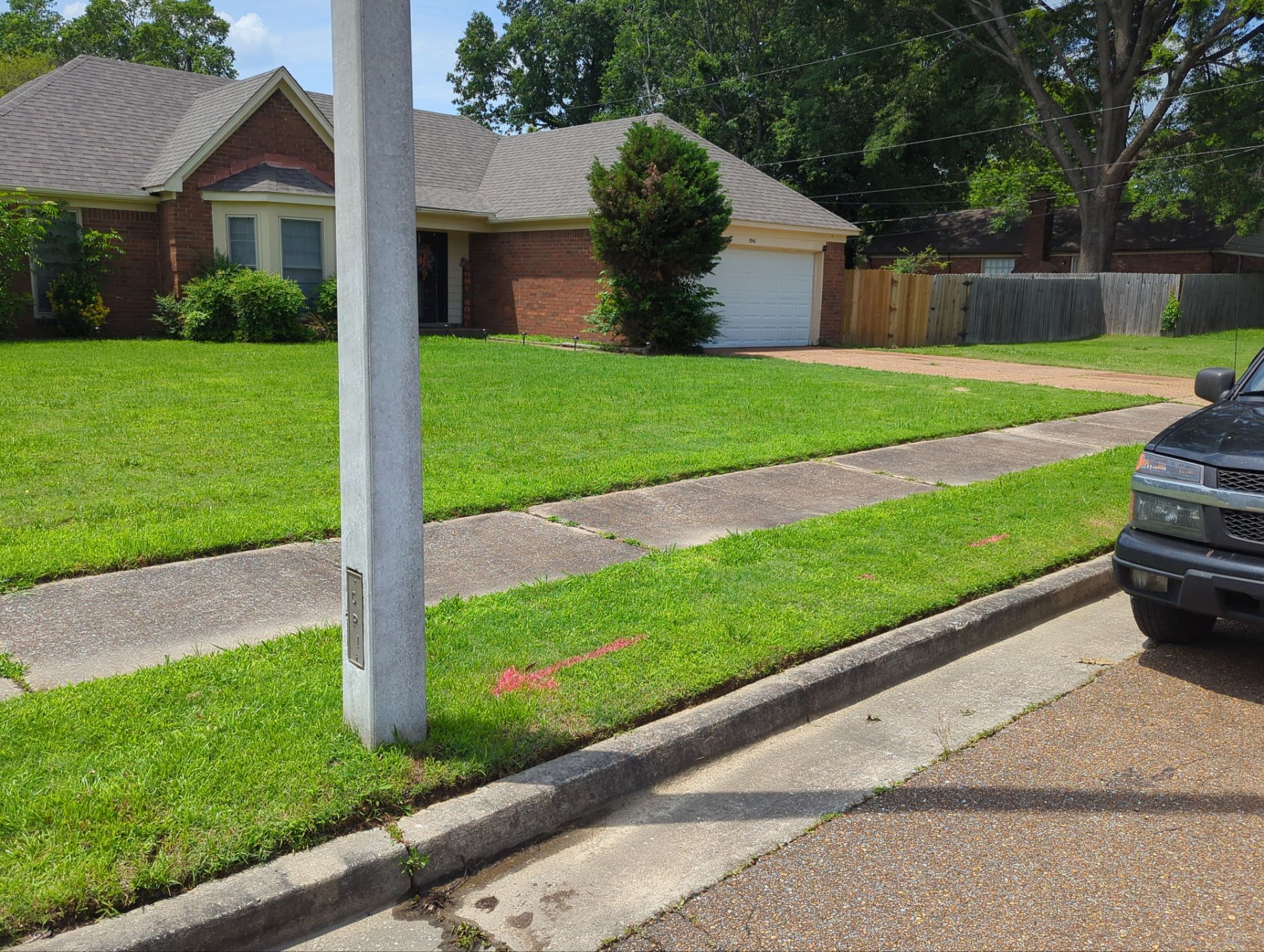 Utility R.O.W Locate for Survey and Design project by Alsip Locating Service, LLC