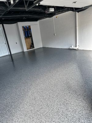 Garage Floor Coating using Nightfall