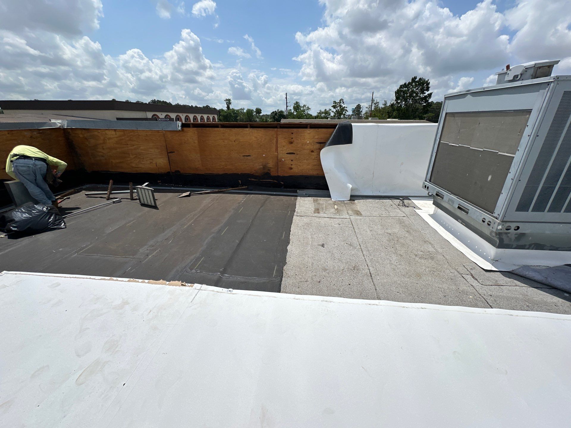 Project in Houston by Hartland Roofing & Construction