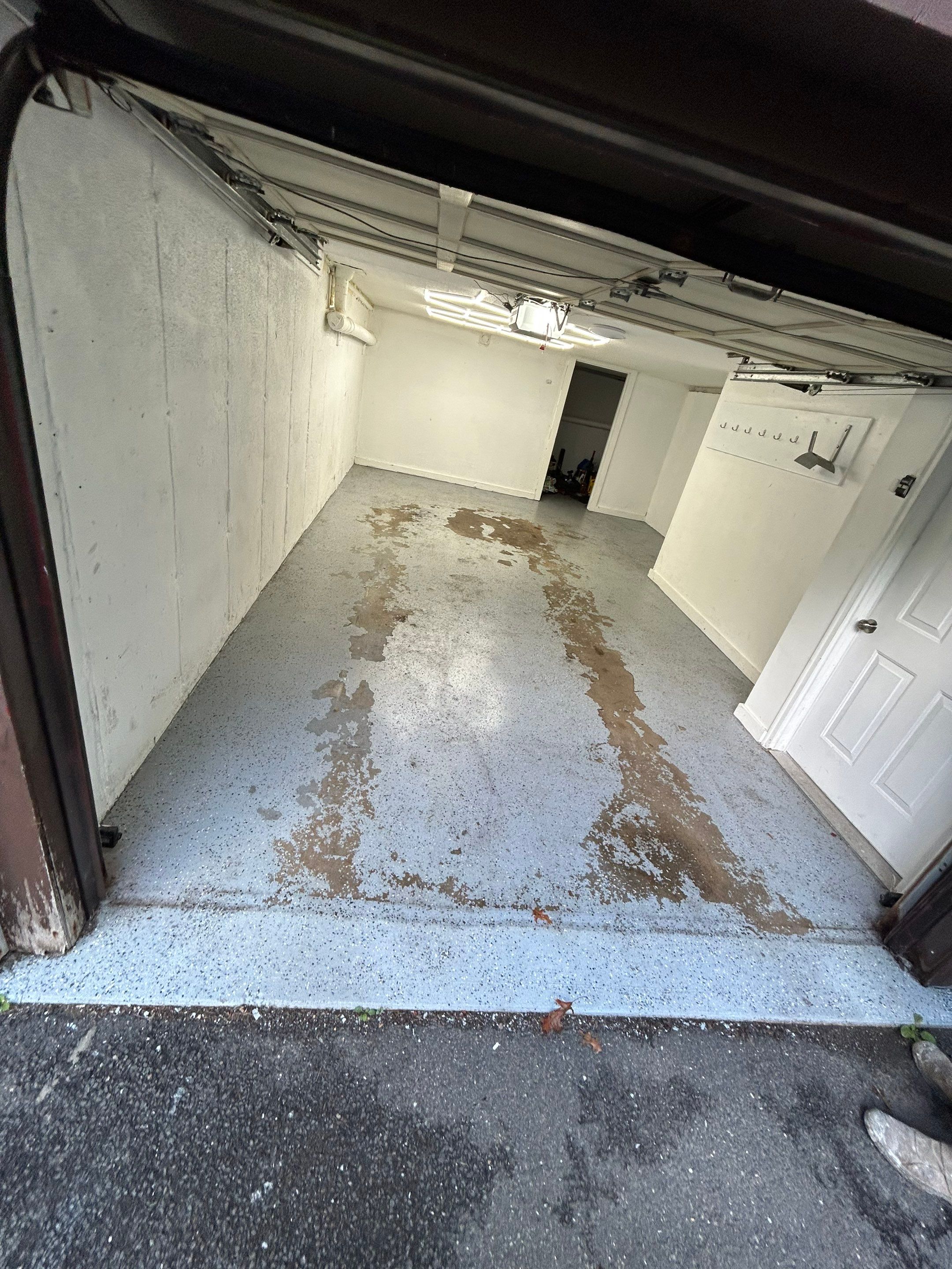Feather Gray Concrete Floor Coating by DiGiorgi Roofing and Siding Inc