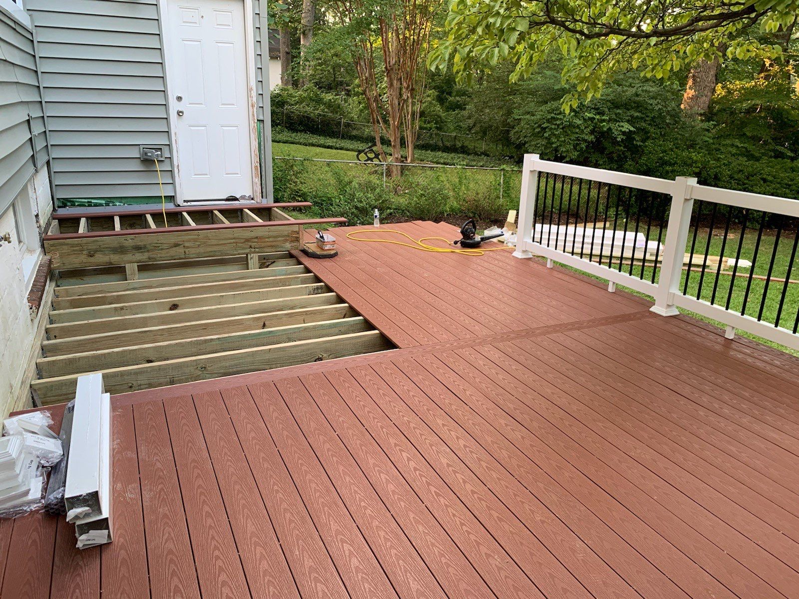 New deck installation by Window Depot of Annapolis