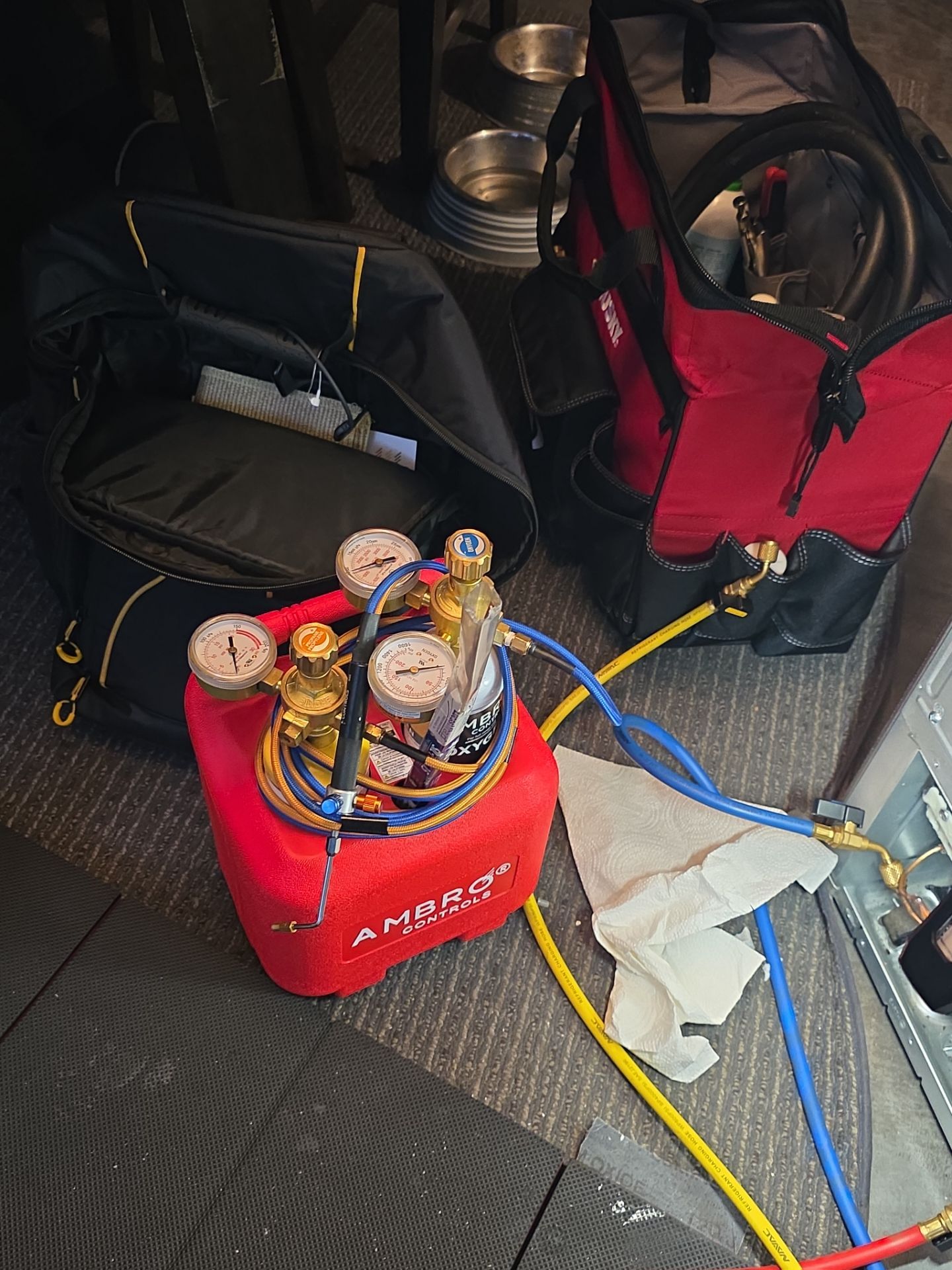 Residential Refrigerator Compressor Diagnostic and Refrigerant Service in Mount Dora by AMB-WORKS APPLIANCE REPAIR