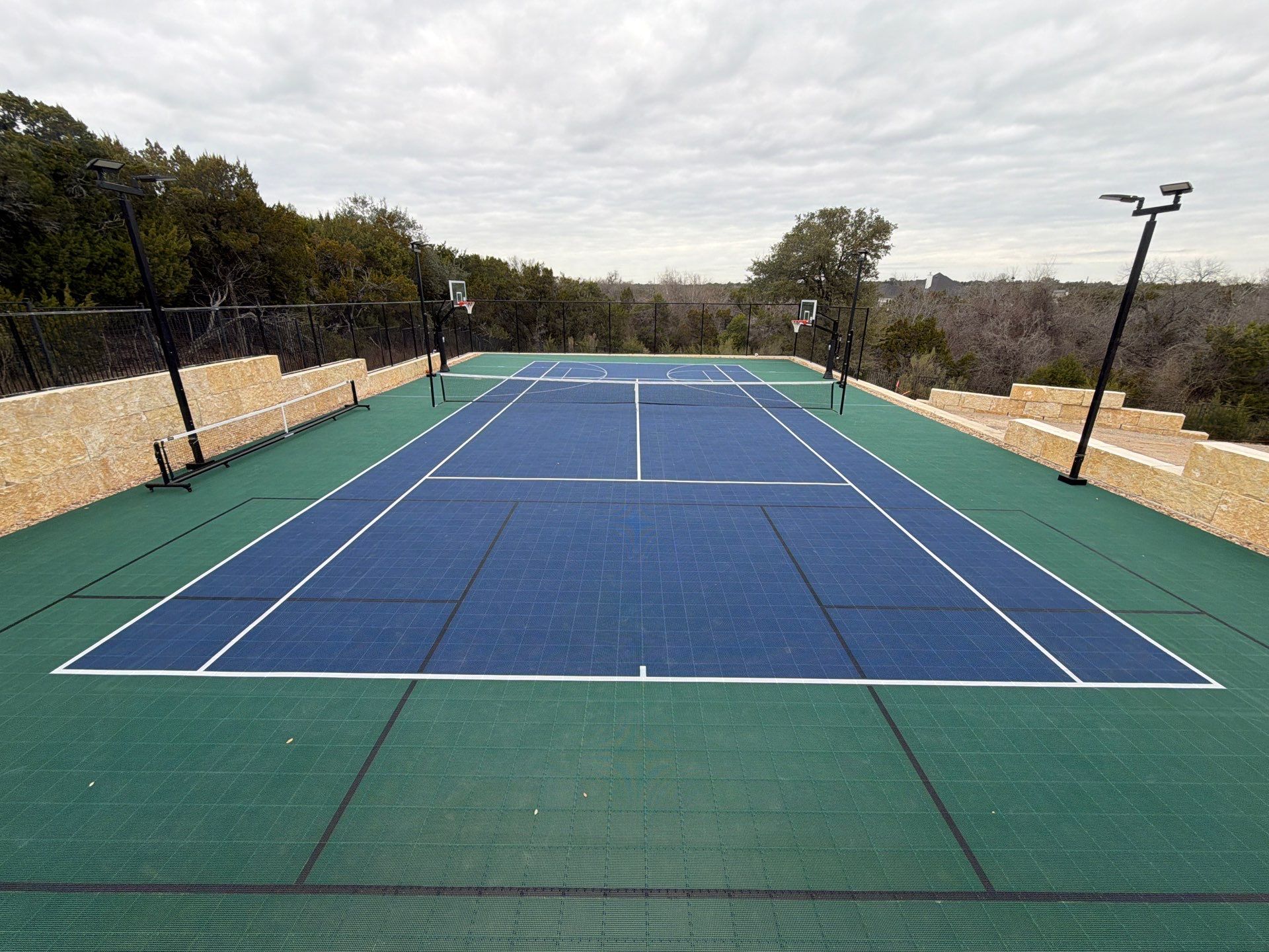 Project in Cedar Park by Sport Court Austin