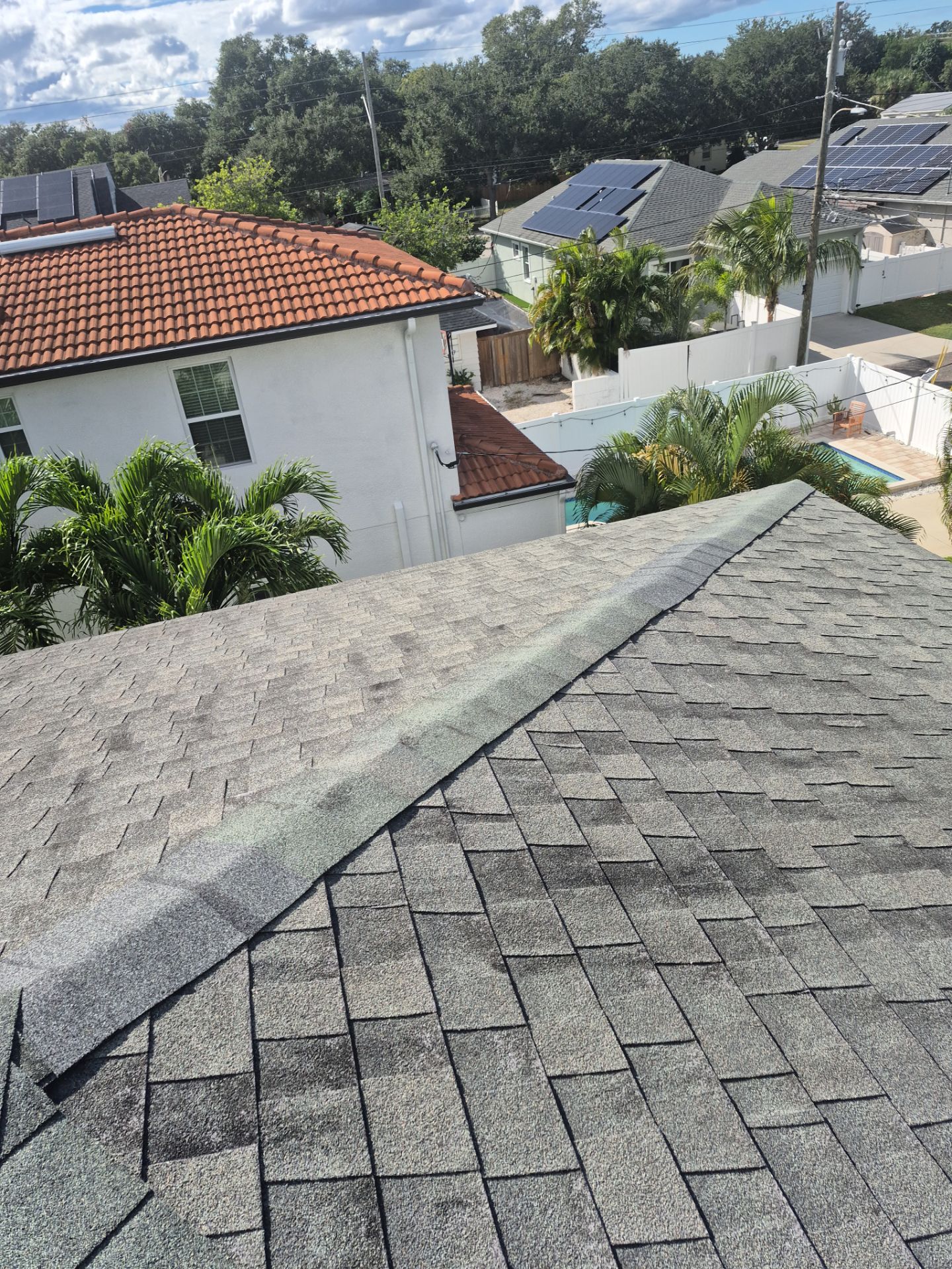 Project in St. Petersburg 33703 by Mitchell Roofing Company LLC