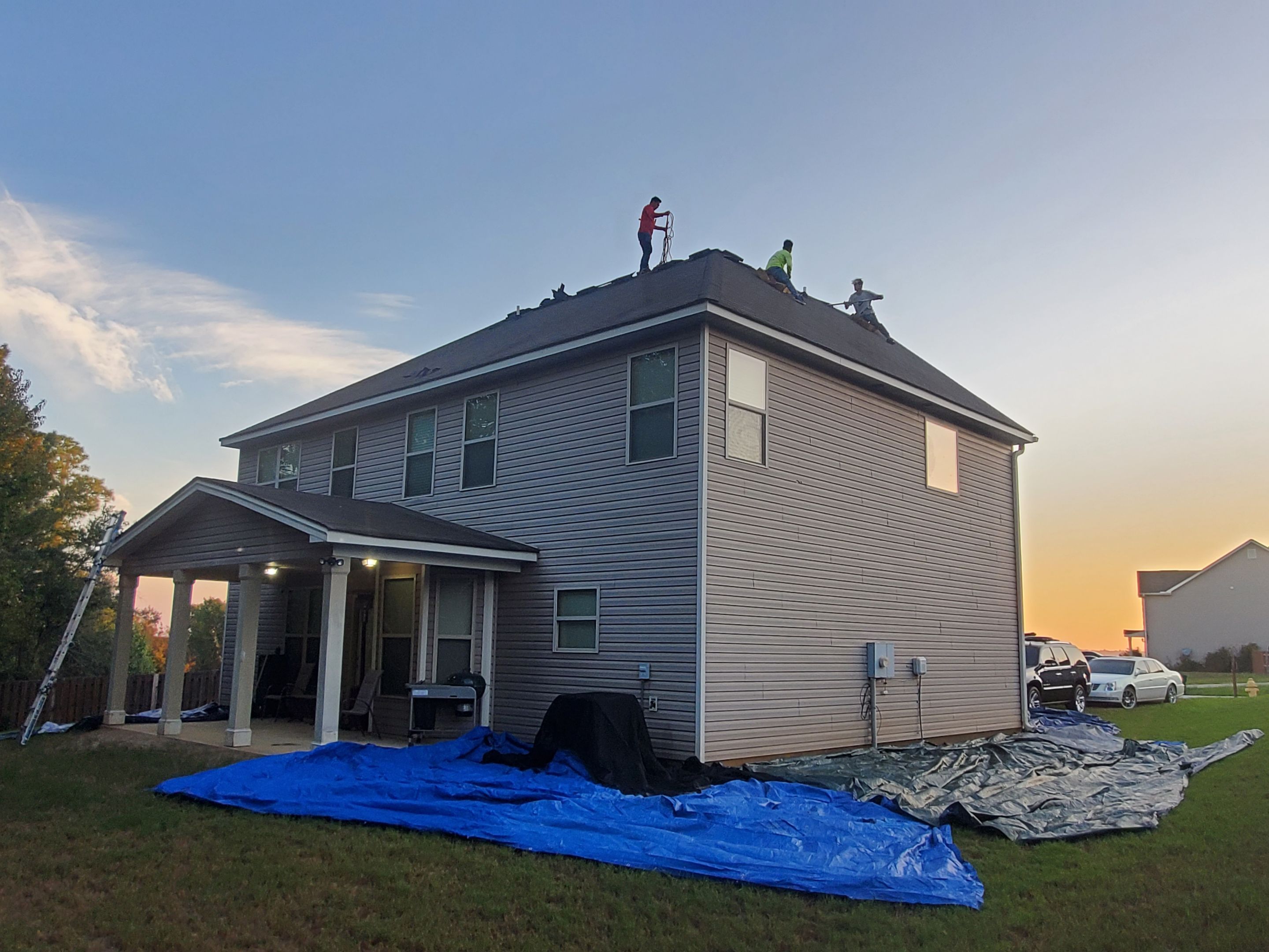 Residential Roofing Installation using Owens Corning by Inspector Roofing and Restoration
