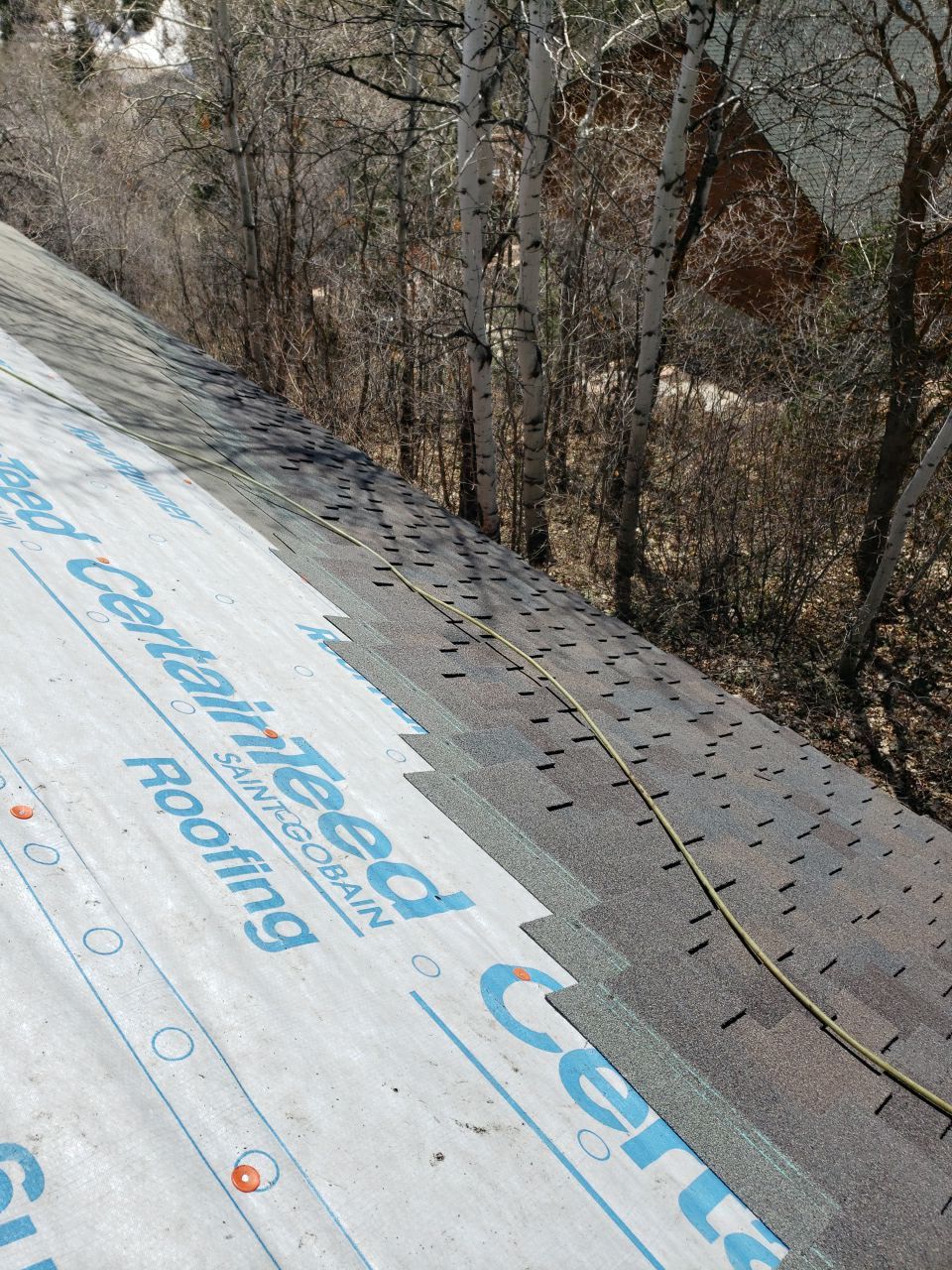 Residential Roofing Installation using CertainTeed Presidential TL by The Roof Doctor