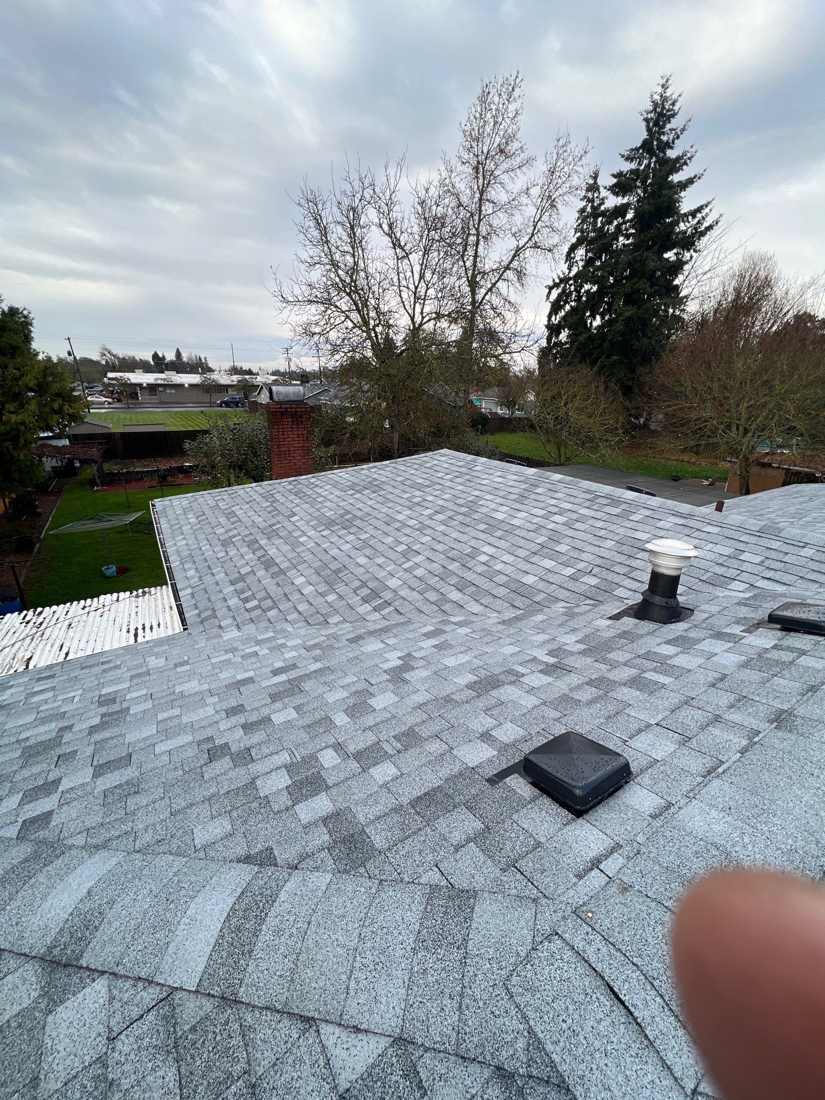 Residential Roof Installation: IKO Dynasty 30 Year Shingle Color: Frostone Grey by Orezona Building & Roofing Company, Inc.