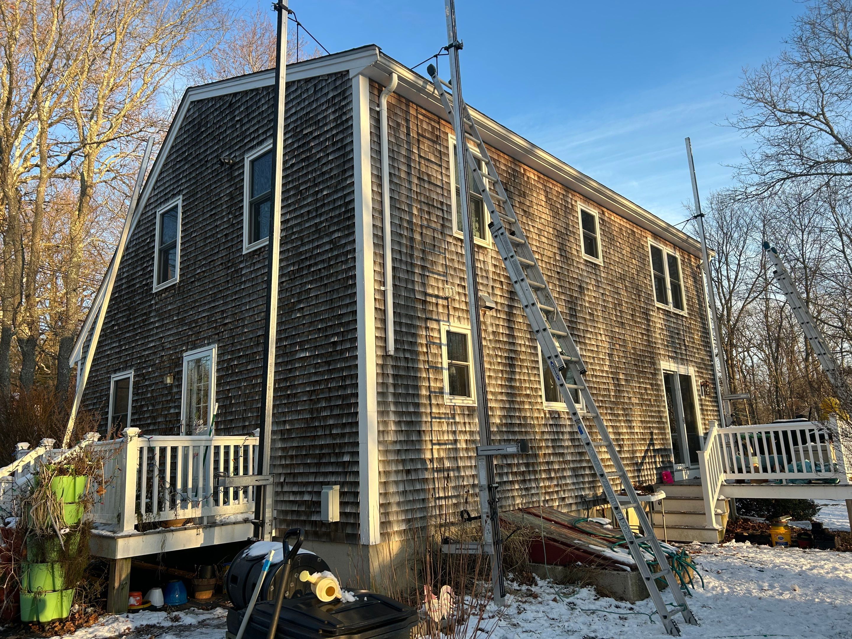James Hardie siding in Dream Collection color - Dighton, MA by UBrothers Construction